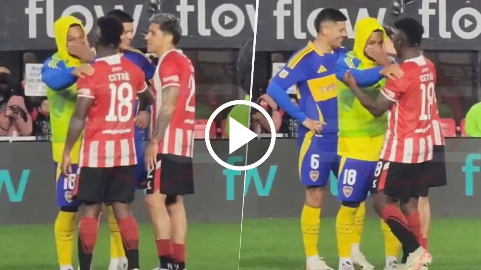 El video de Rojo y Fabra con Enzo Pérez que no le cayó bien a los hinchas de Boca: "Innecesario"