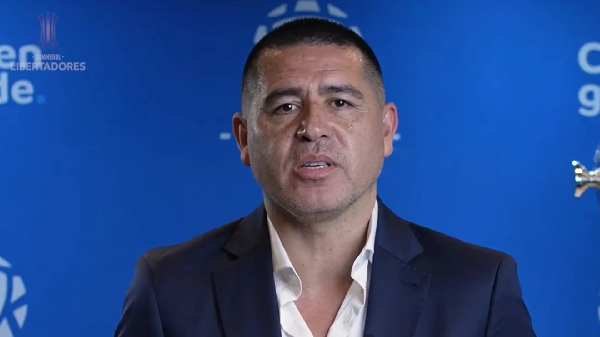 Riquelme habló tras la reunión con el presidente de CONMEBOL: "Es la Copa más linda del mundo"