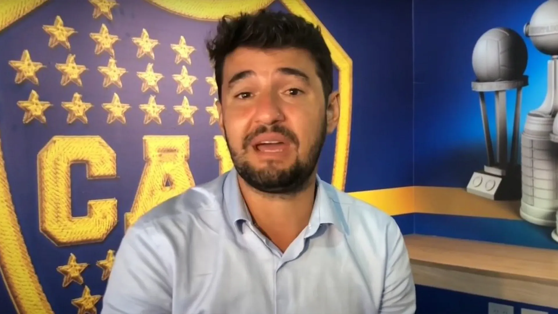 Leandro Aguilera, periodista de TyC Sports