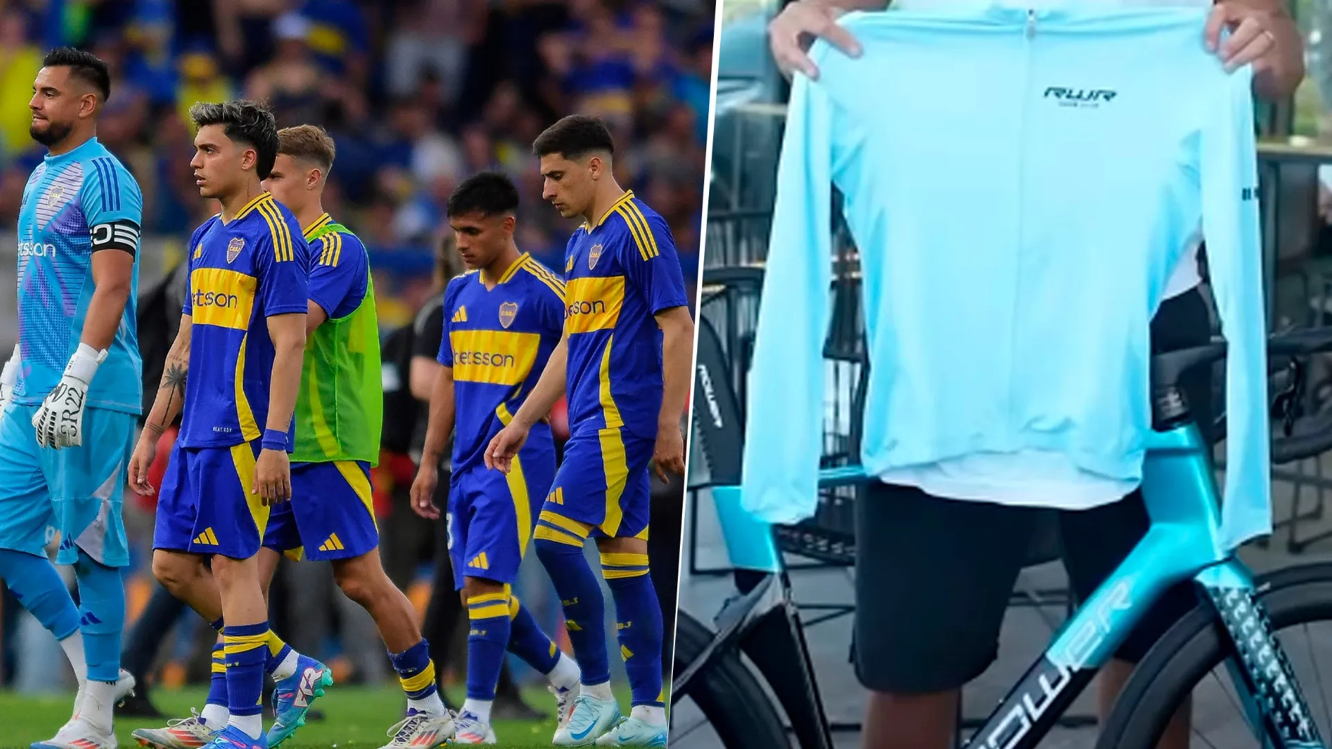 Sergio Romero ahora hace ciclismo y mostró su cambio físico