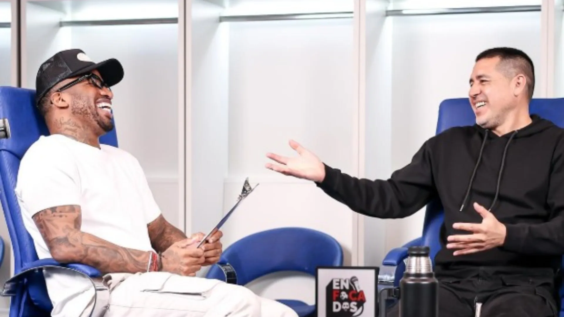 Riquelme rompe el silencio en una entrevista con Jefferson Farfán: "Si hubieras jugado en Boca..."