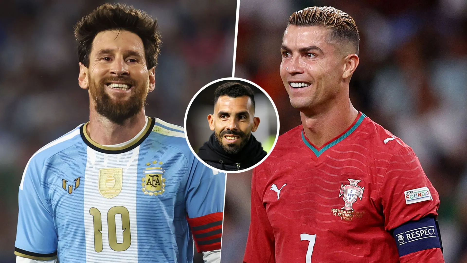 Tevez quiere juntar a Ronaldo y Messi en su despedida.