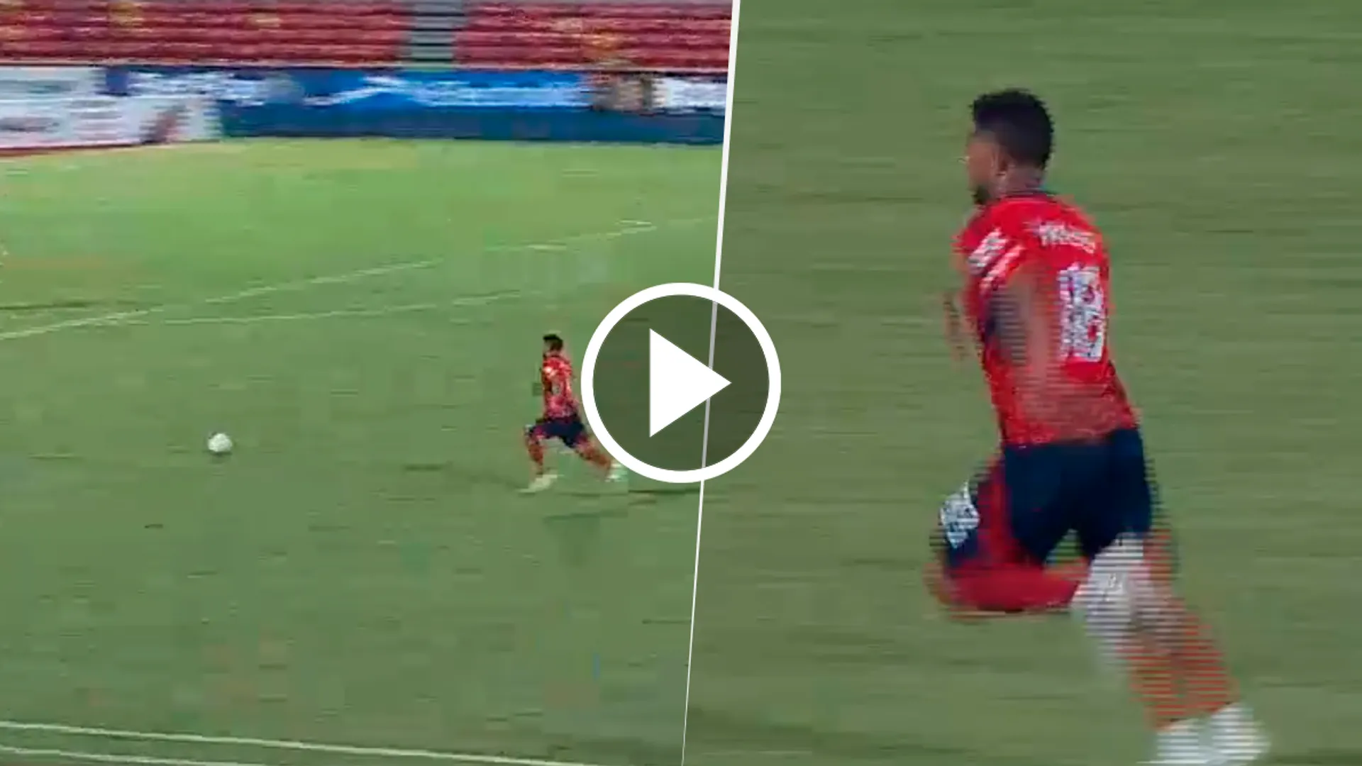 No se puede creer: el golazo que fabricó Fabra en su primer partido en DIM