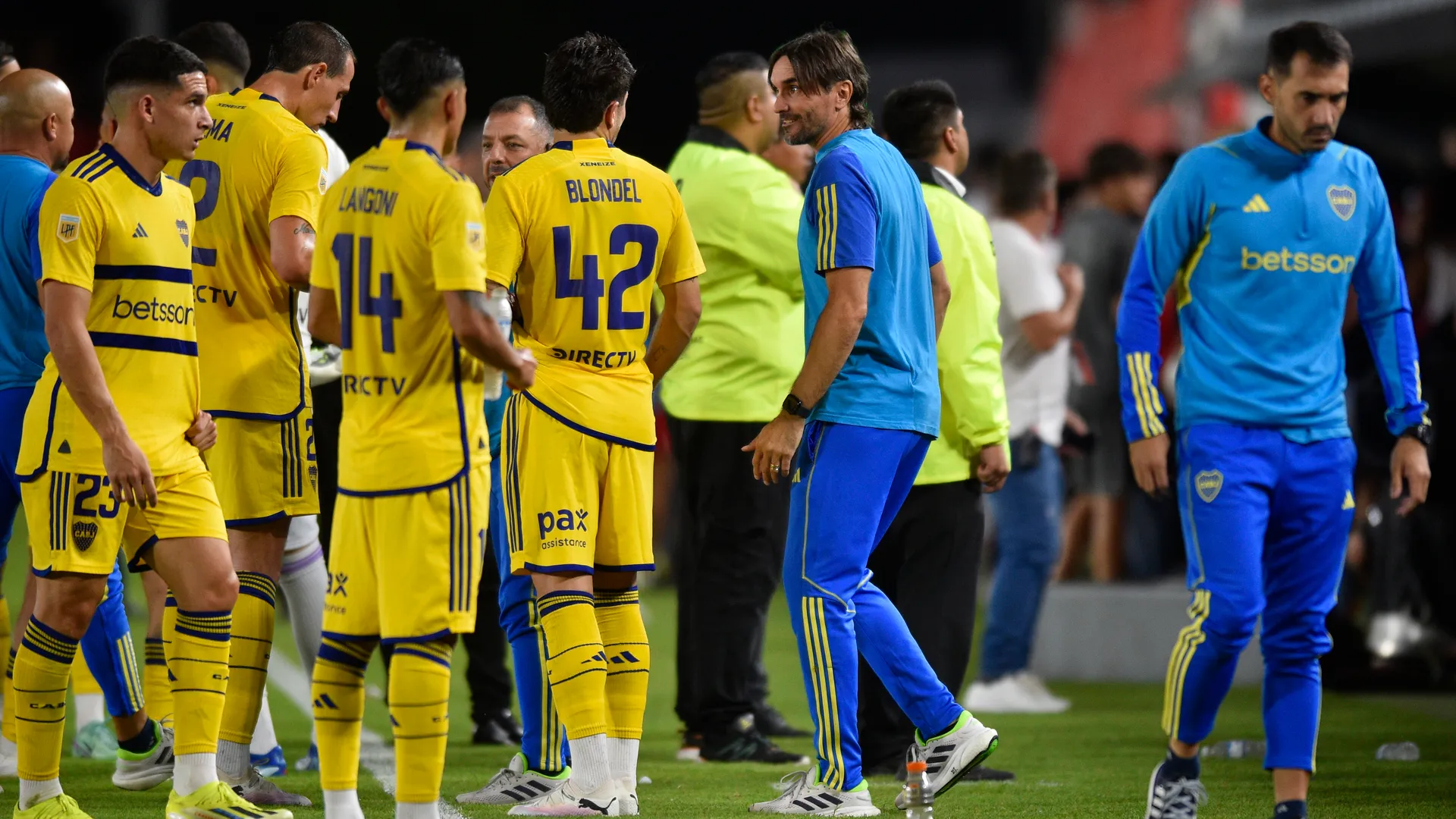 Lucas Blondel, inamovible en el equipo de Diego Martínez