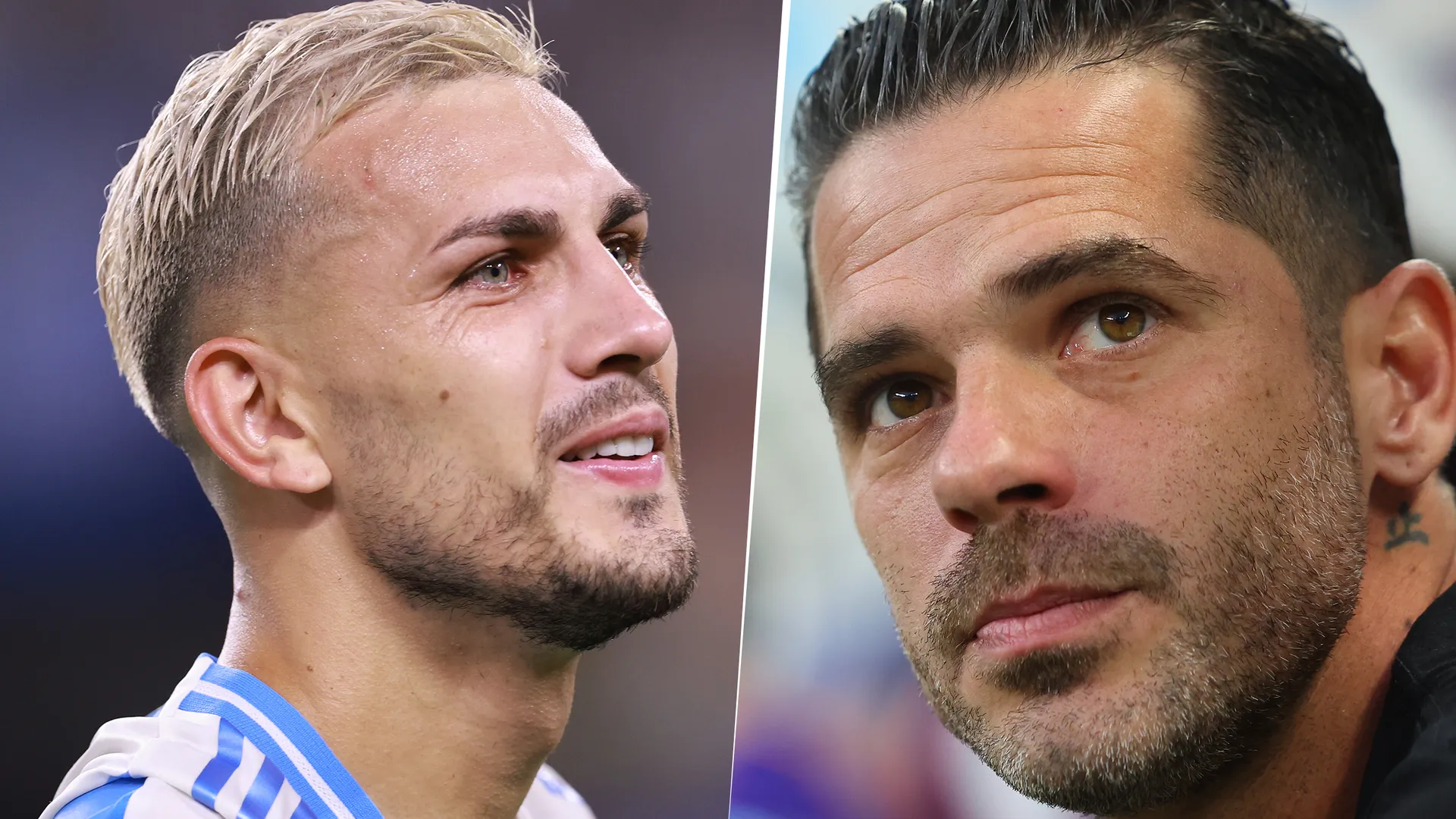 Leandro Paredes y Fernando Gago