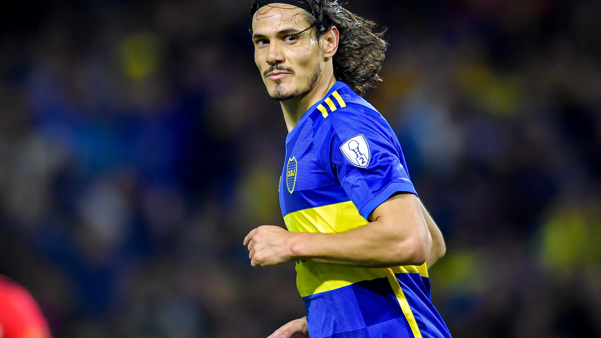 Edinson Cavani en Boca
