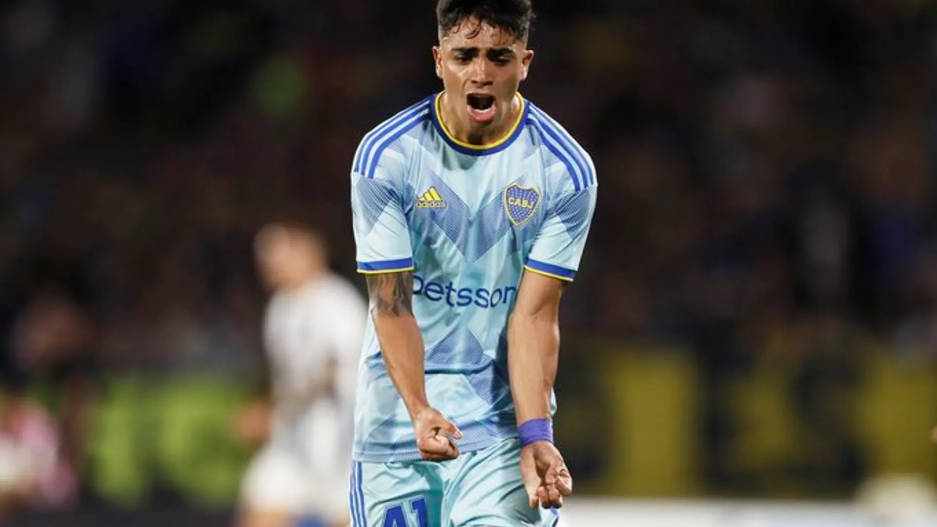Luca Langoni en Boca vs. Talleres