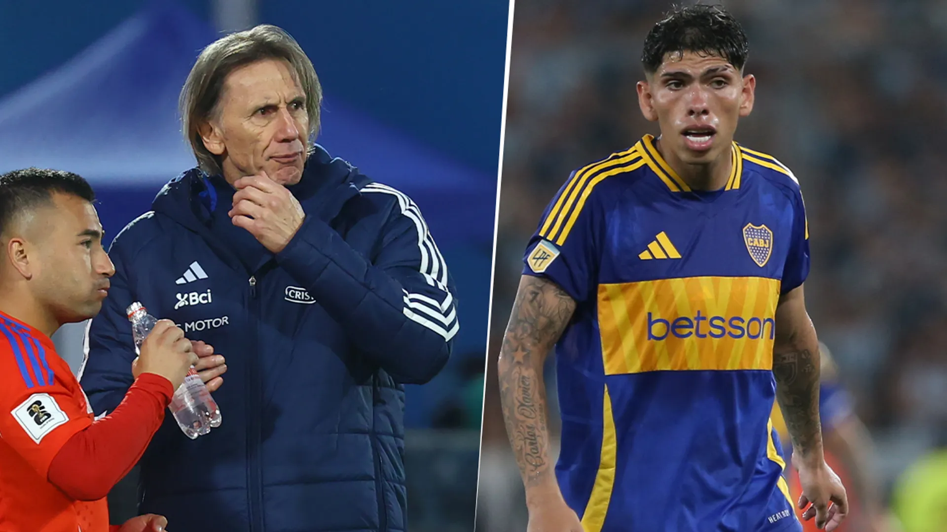 La decisión de Gareca con Palacios y Alarcón que generó polémica en Chile: "No se entiende"