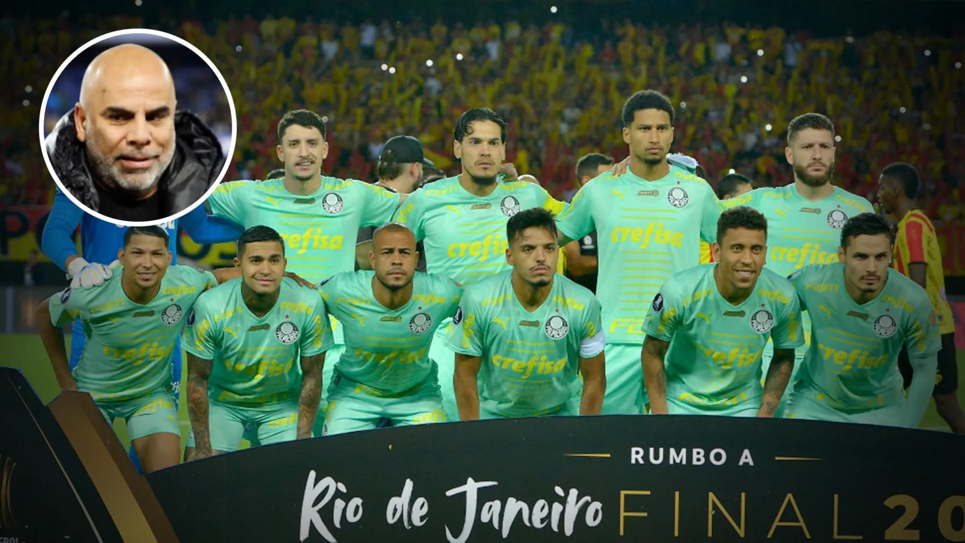 "¿Un cuco?": el aviso de Chicho Serna a Palmeiras antes de la semifinal con Boca