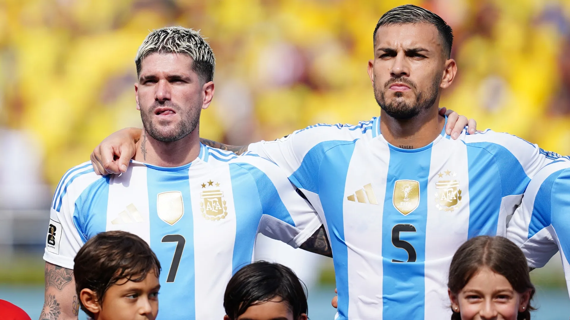 Los puntajes de los jugadores de la Selección Argentina en la derrota vs. Colombia