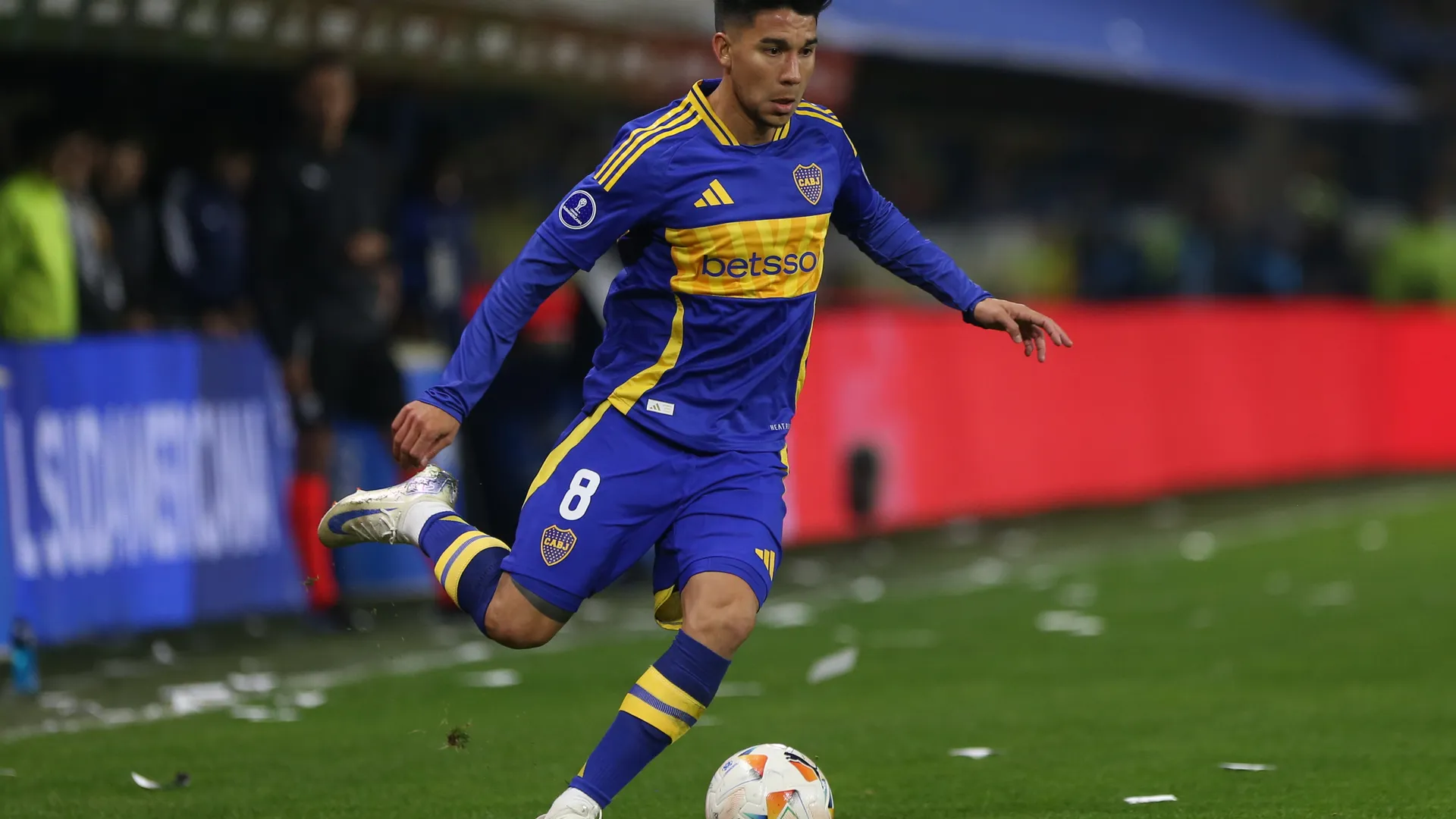 Pol Fernández en Boca