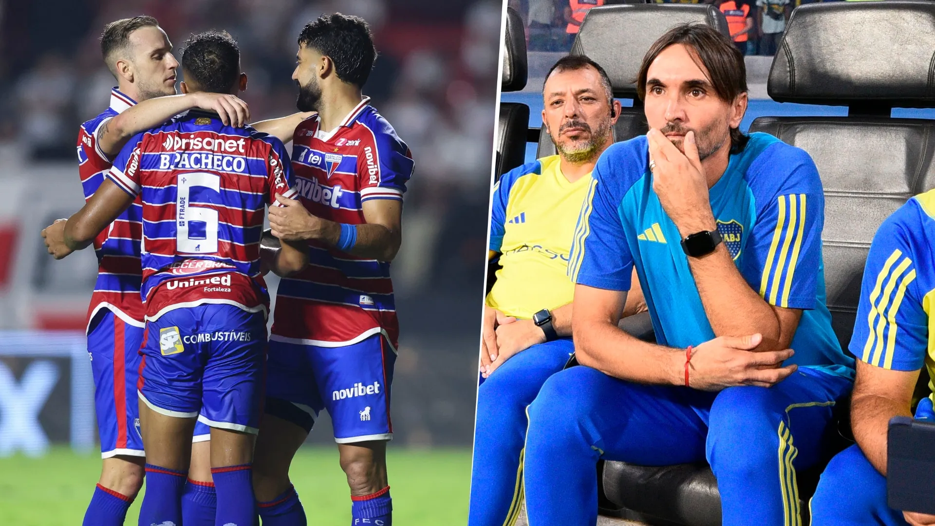 Boca estuvo atento al partido de Fortaleza, próximo rival en la Copa Sudamericana, contra São Paulo