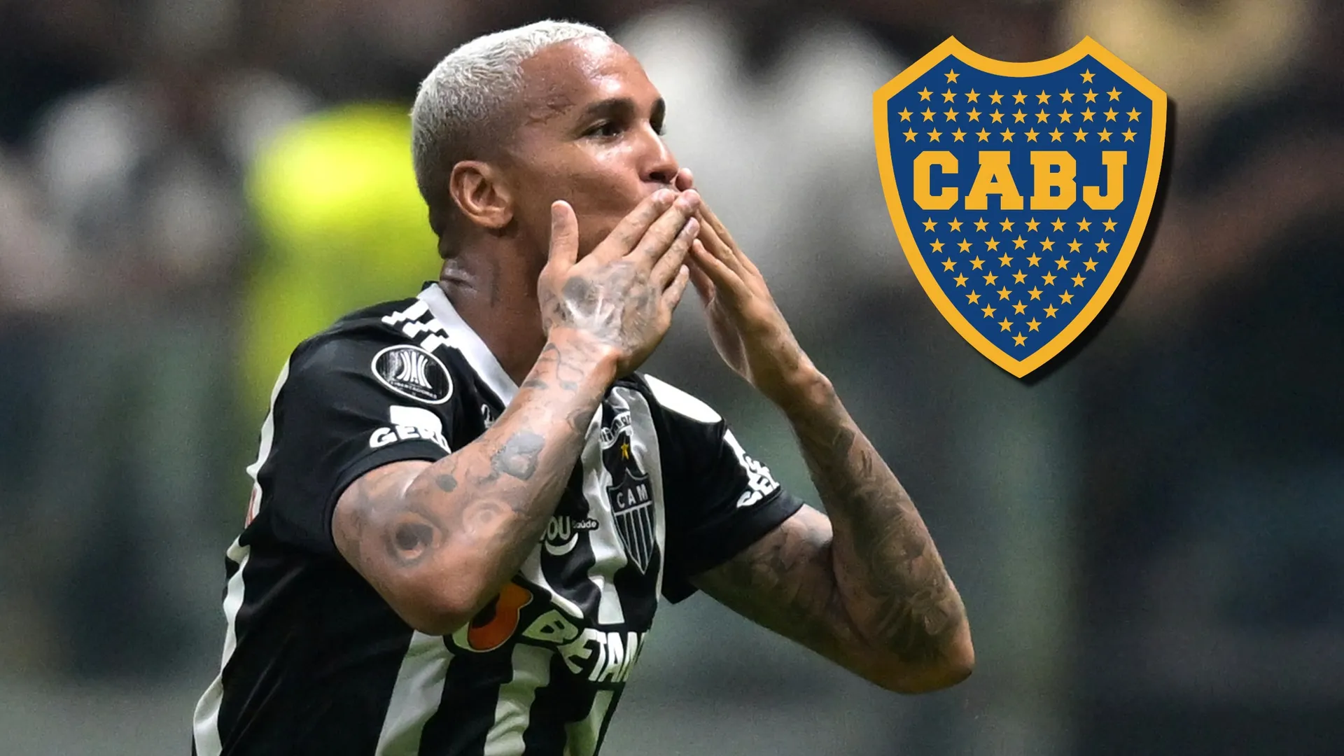Deyverson intercambió camisetas con Cavani
