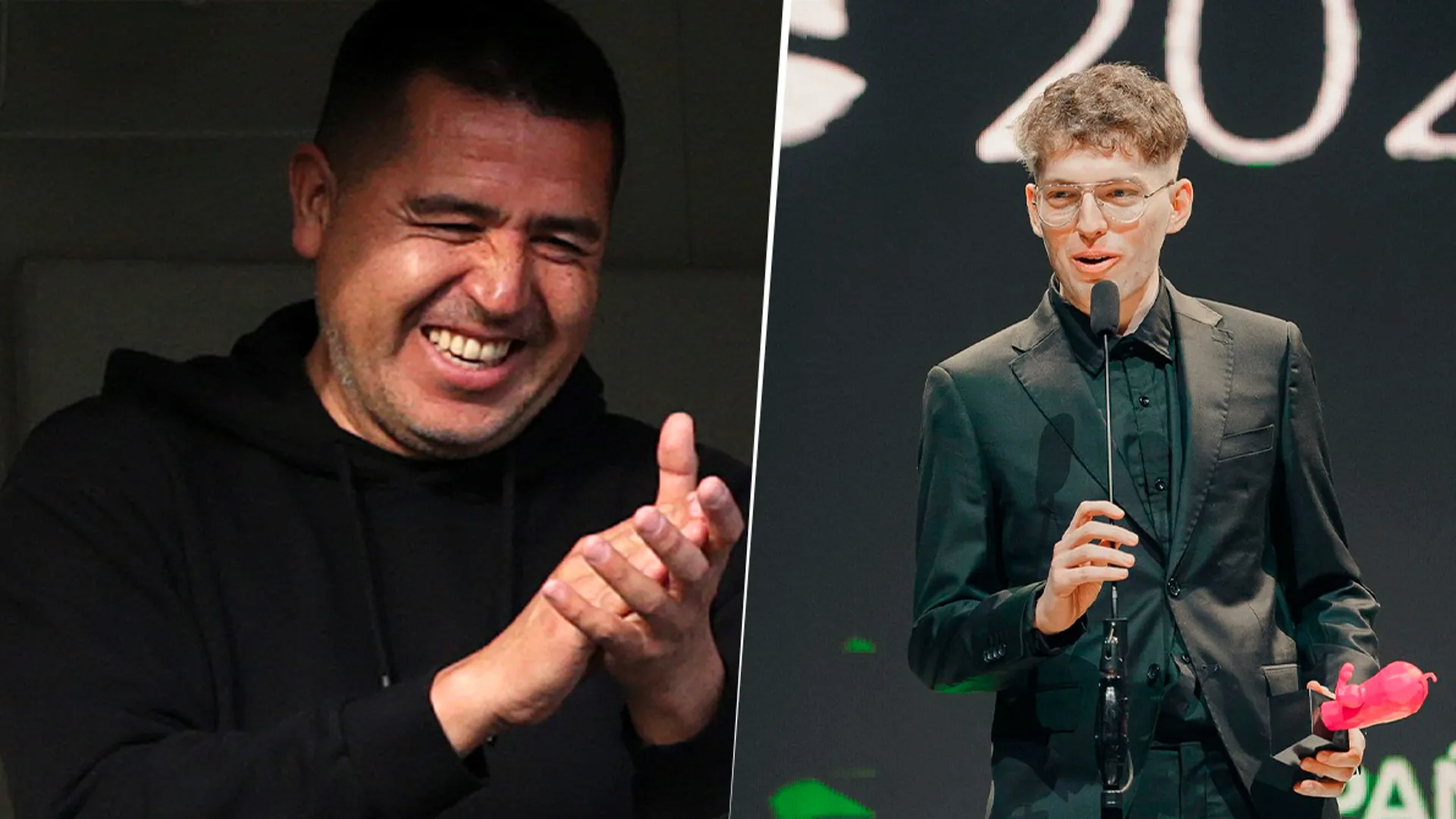 El gesto de Juan Román Riquelme con Davo Xeneize, el streamer de Boca elegido como el mejor del año