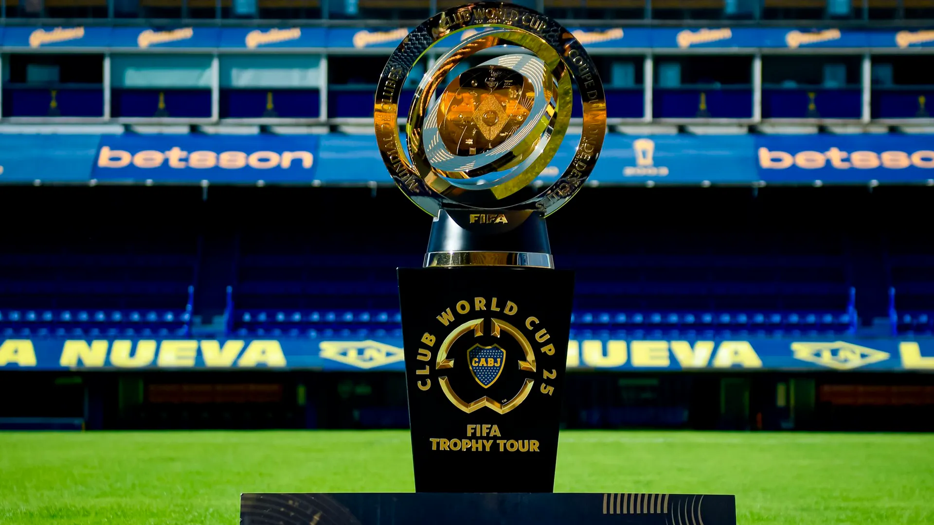 El trofeo del Mundial de Clubes estará en La Bombonera