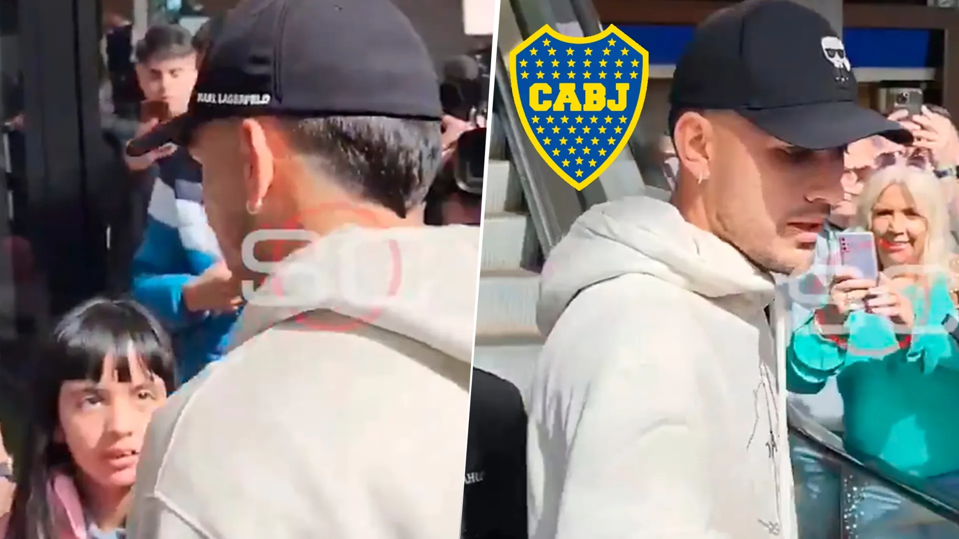 VIDEO | La reacción de Paredes cuando le gritaron por su vuelta a Boca