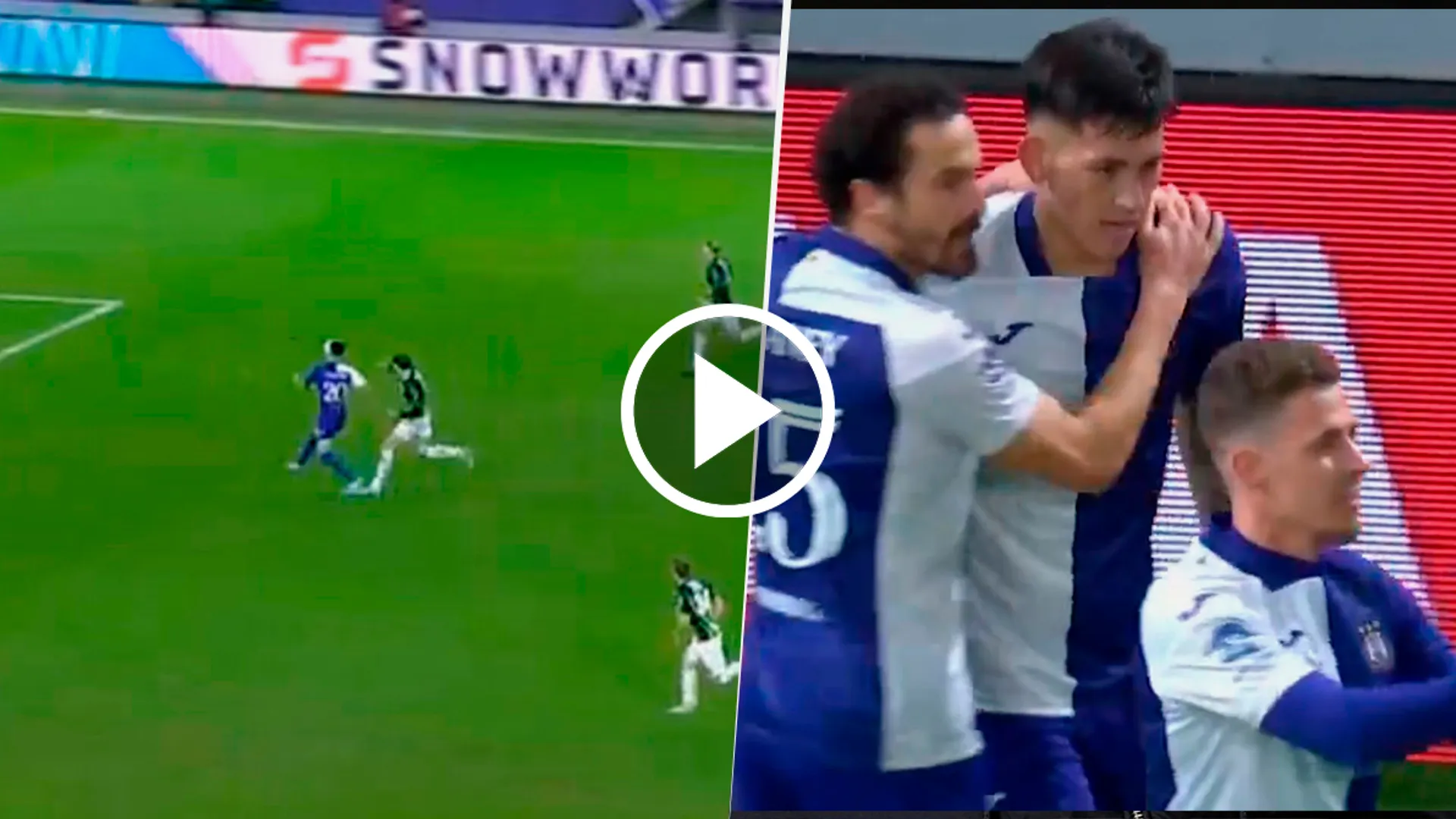 Ex Boca | Otro gol de Luis Vázquez en Anderlecht: cómo es su presente en Bélgica