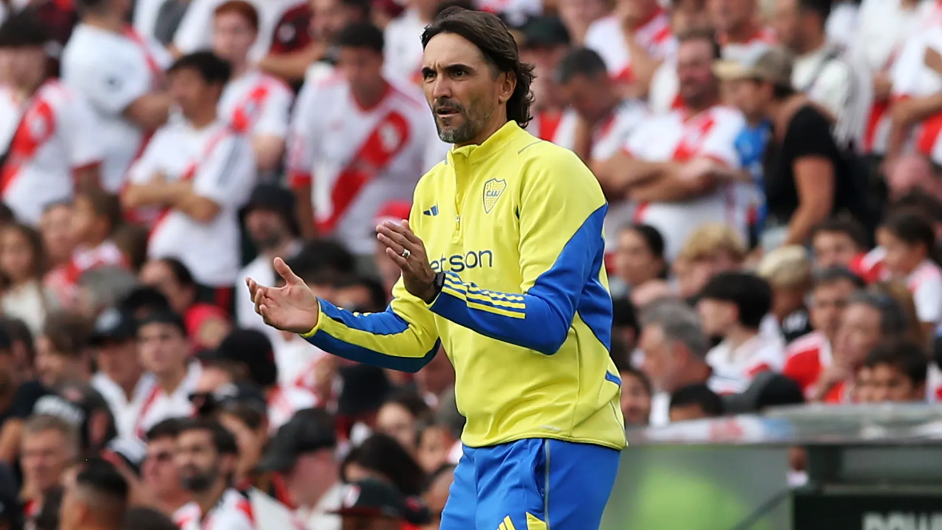 Diego Martínez, entrenador de Boca