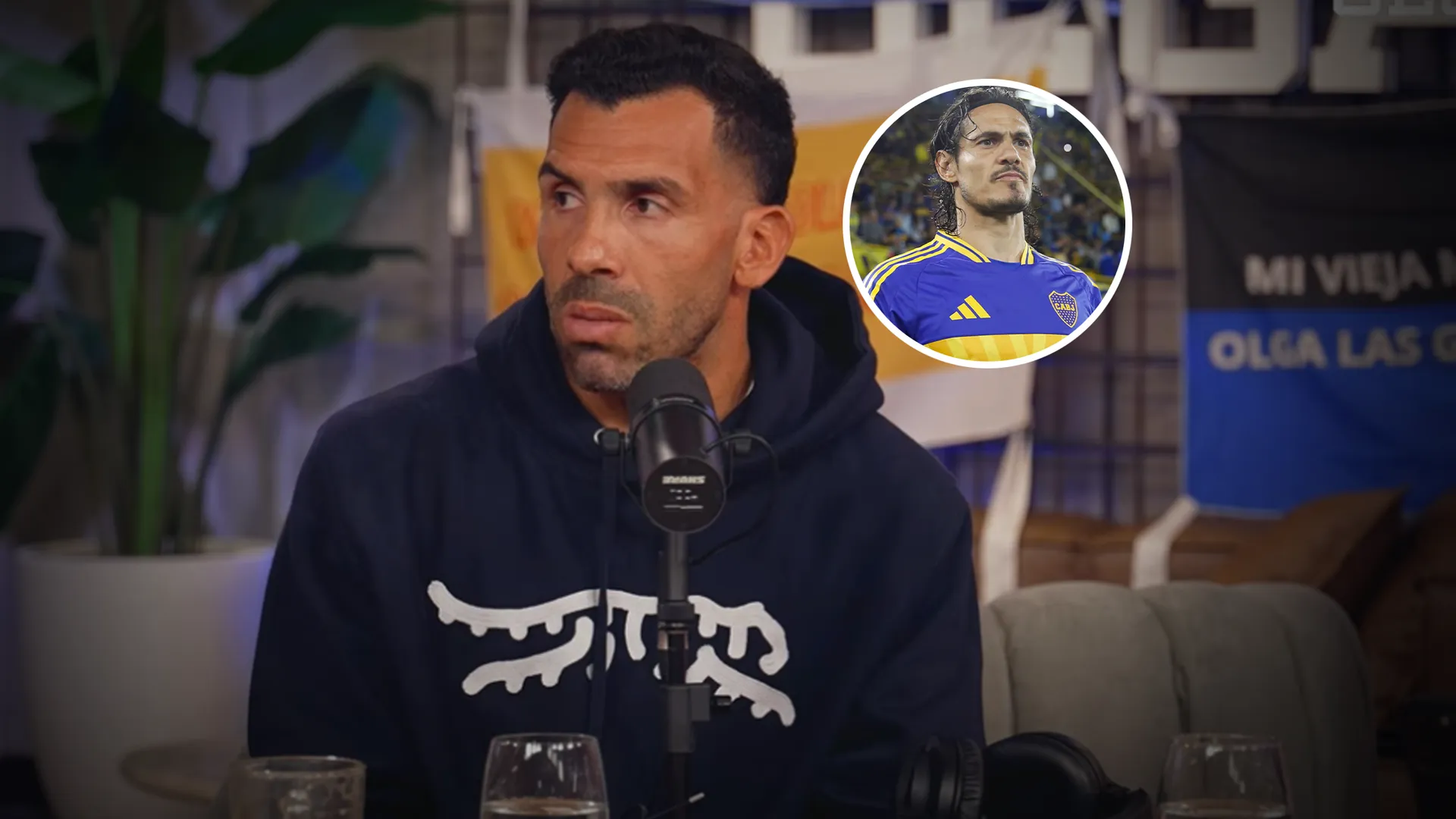 El consejo de Tevez a Edinson Cavani para que pueda superar su mala racha en Boca: "Tiene que..."