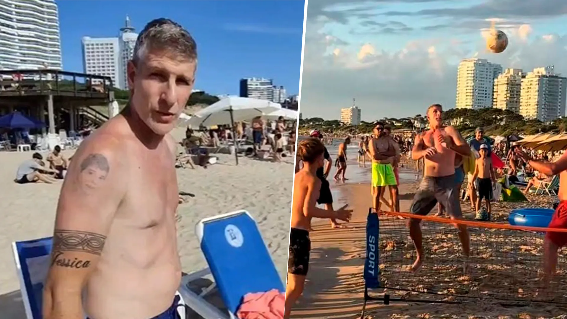 Martín Palermo en Punta del Este