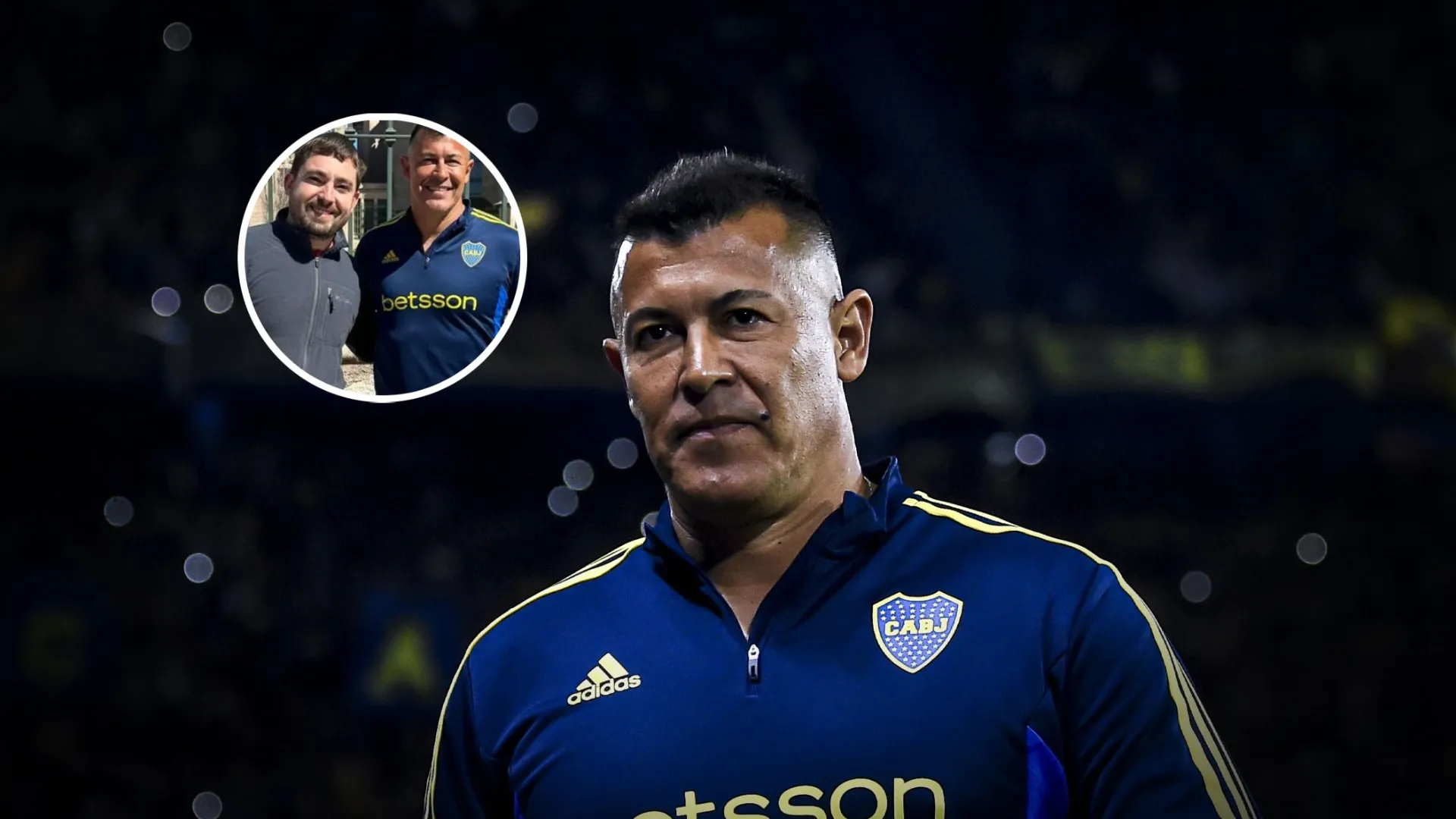 Foto viral: Almirón apareció en la Basílica de Luján y pidió por lo que todo Boca quiere