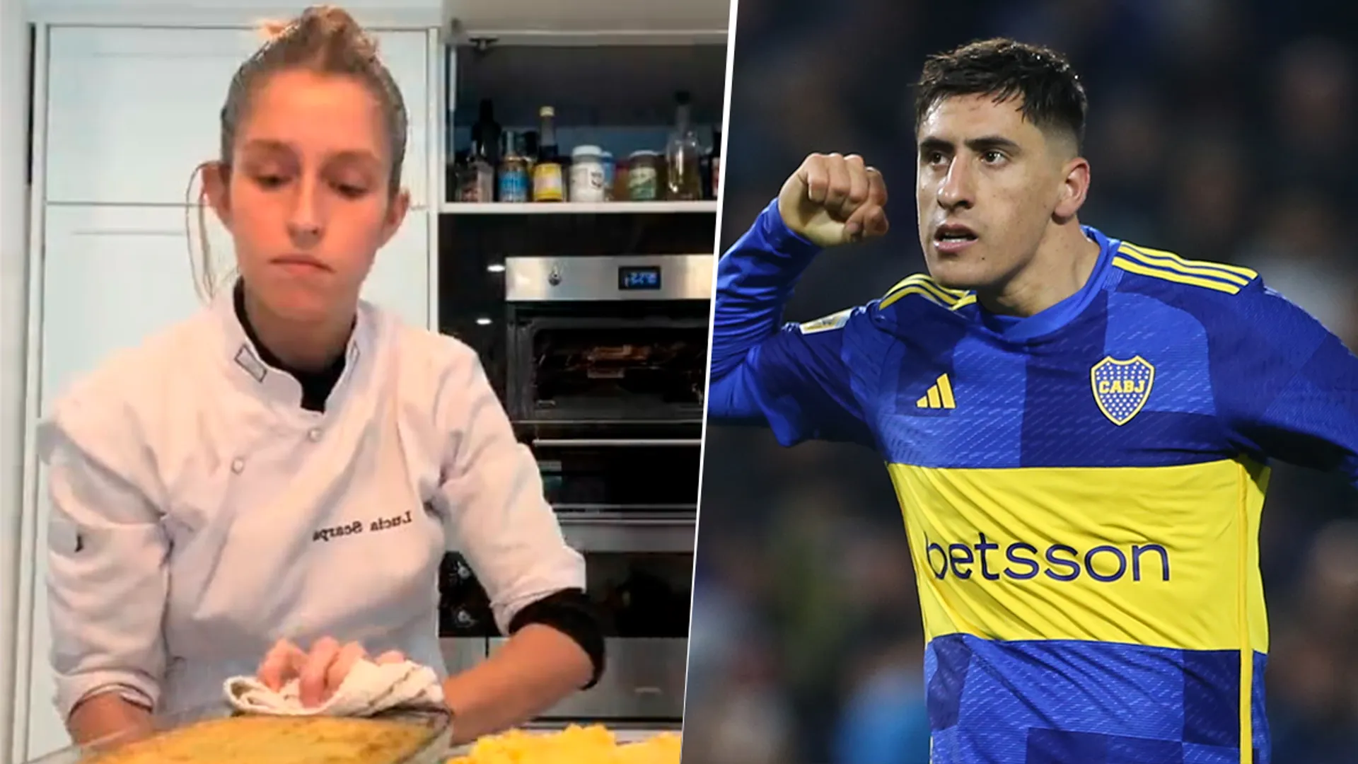 Una chef viral en Tiktok mostró qué le cocina a Miguel Merentiel, delantero de Boca