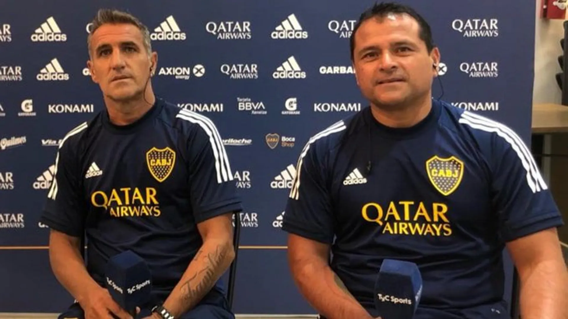 Raúl Cascini y Marcelo Delgado
