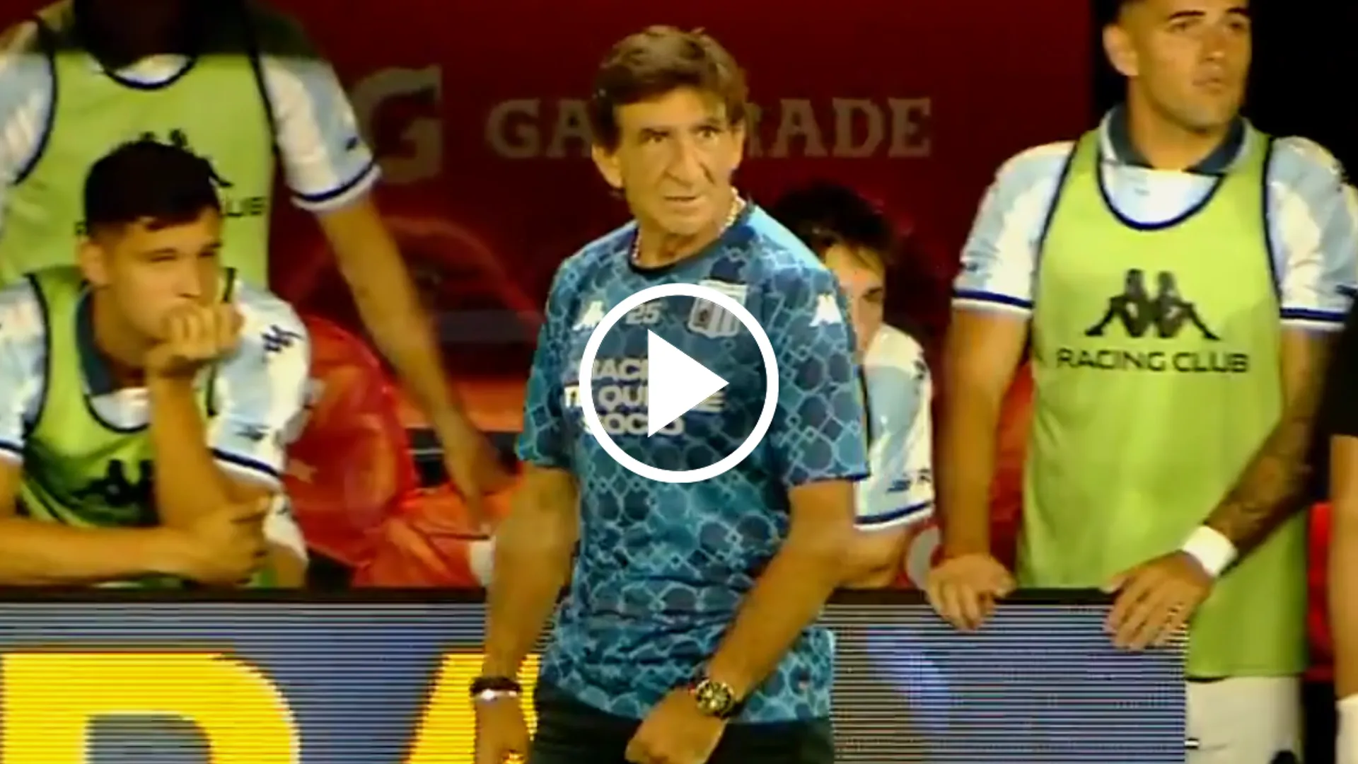 El insólito gesto de Gustavo Costas ni bien terminó el partido entre Boca y Racing