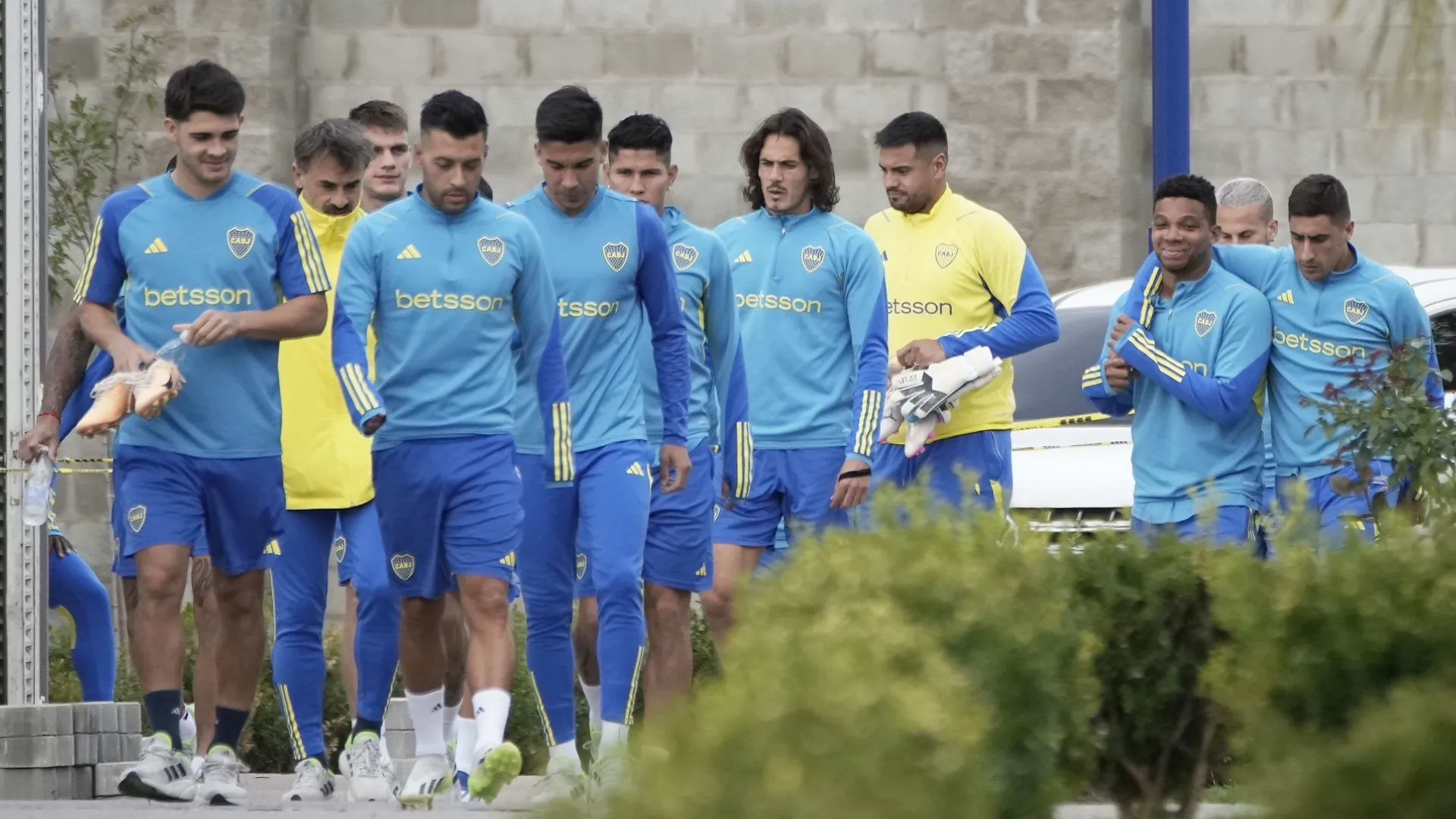 Baja sensible para Boca: Mauricio Benitez abandonó la práctica por lesión