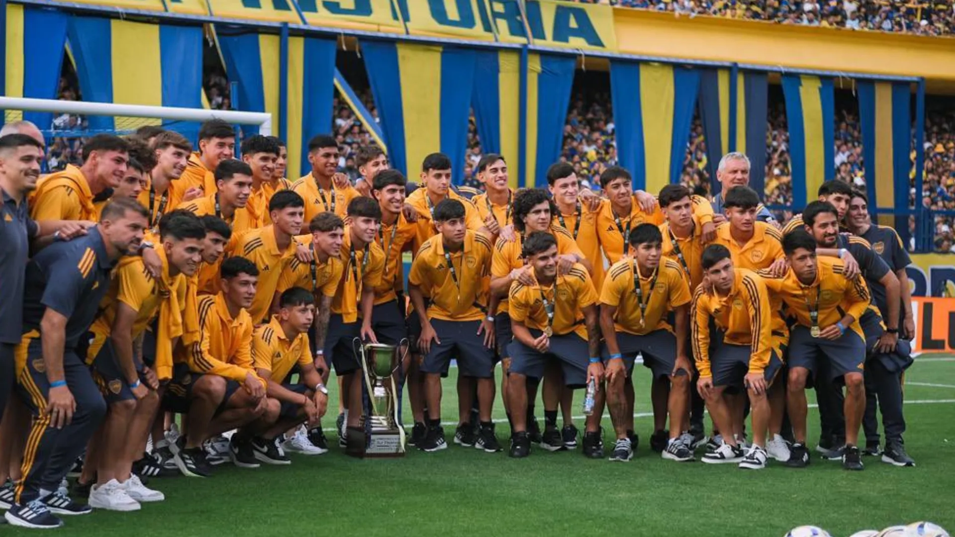Los 4 juveniles de Boca que se perfilan para arrancar la pretemporada con el plantel profesional