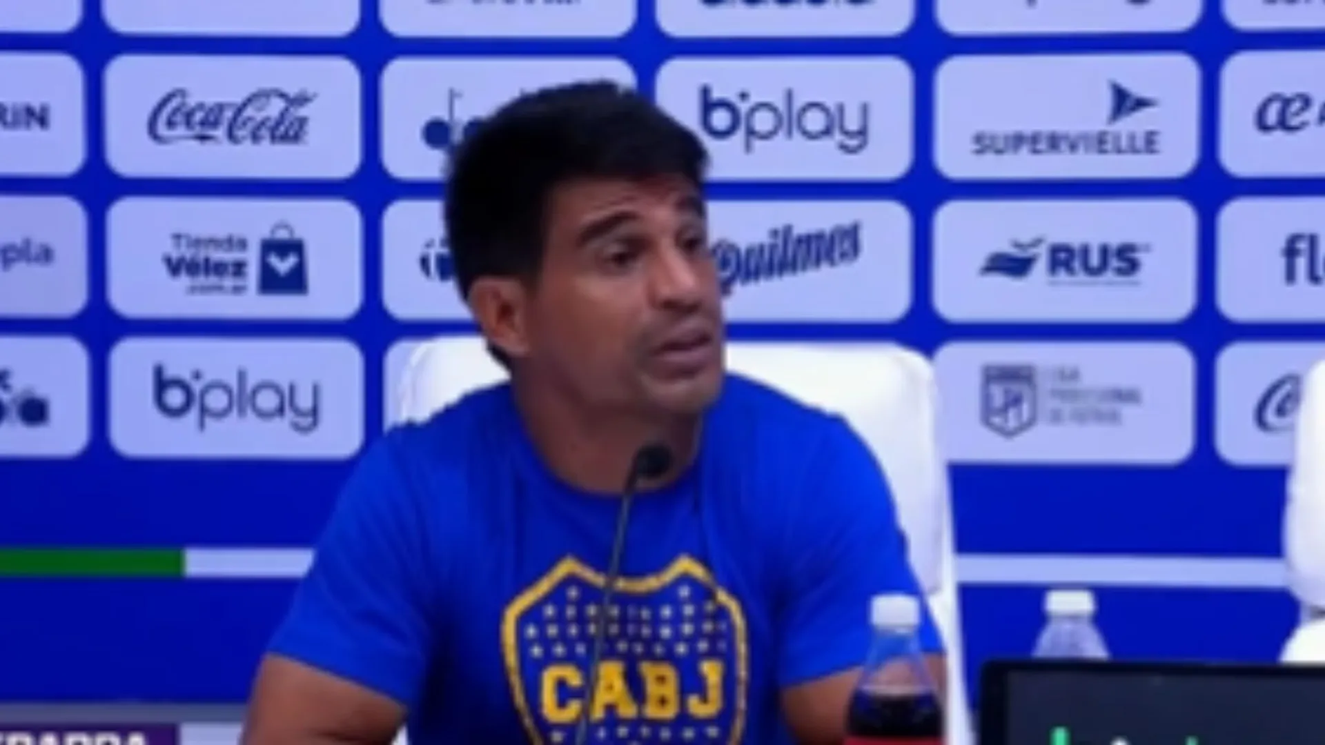 Ibarra se cruzó con un periodista tras la victoria de Boca: "A ver, contame..."
