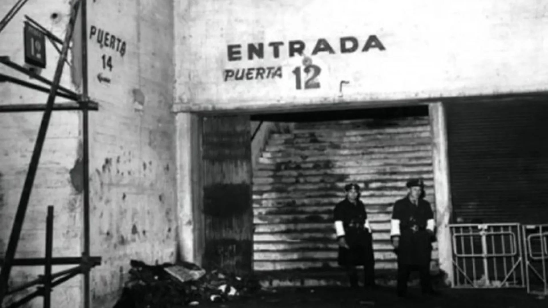 Puerta 12, lugar de la tragedia donde fallecieron 71 hinchas de Boca