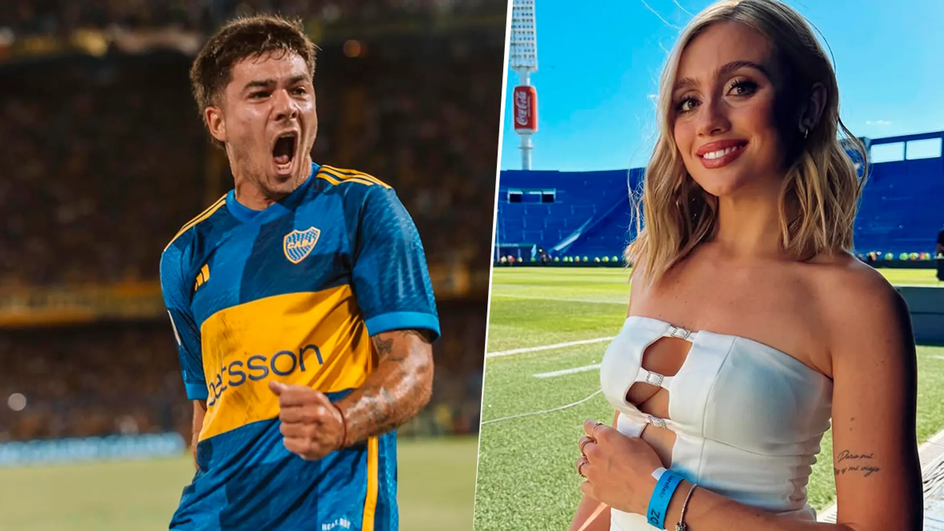 Lucas Blondel y Morena Beltrán