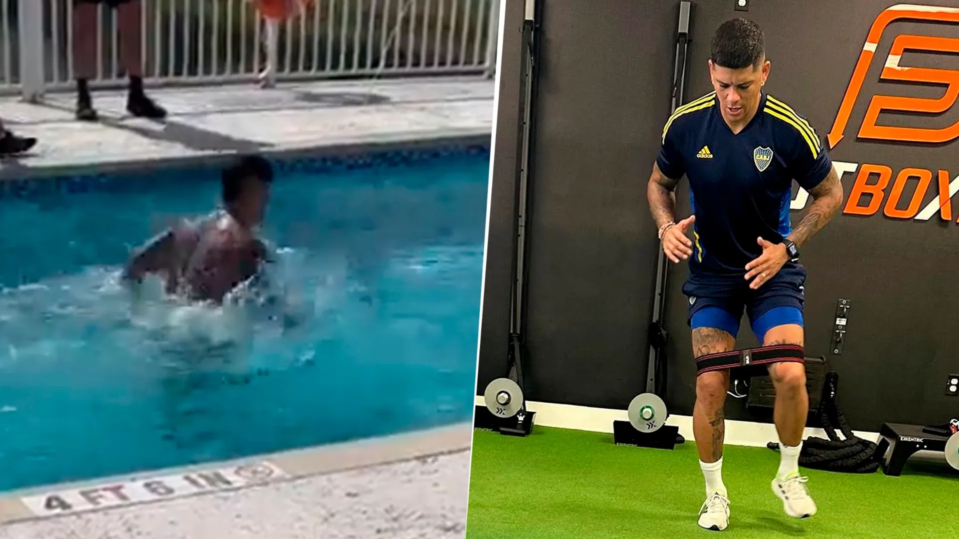 VIDEO | Rojo entrena doble turno en Miami: "Quiere llegar a los 8vos"