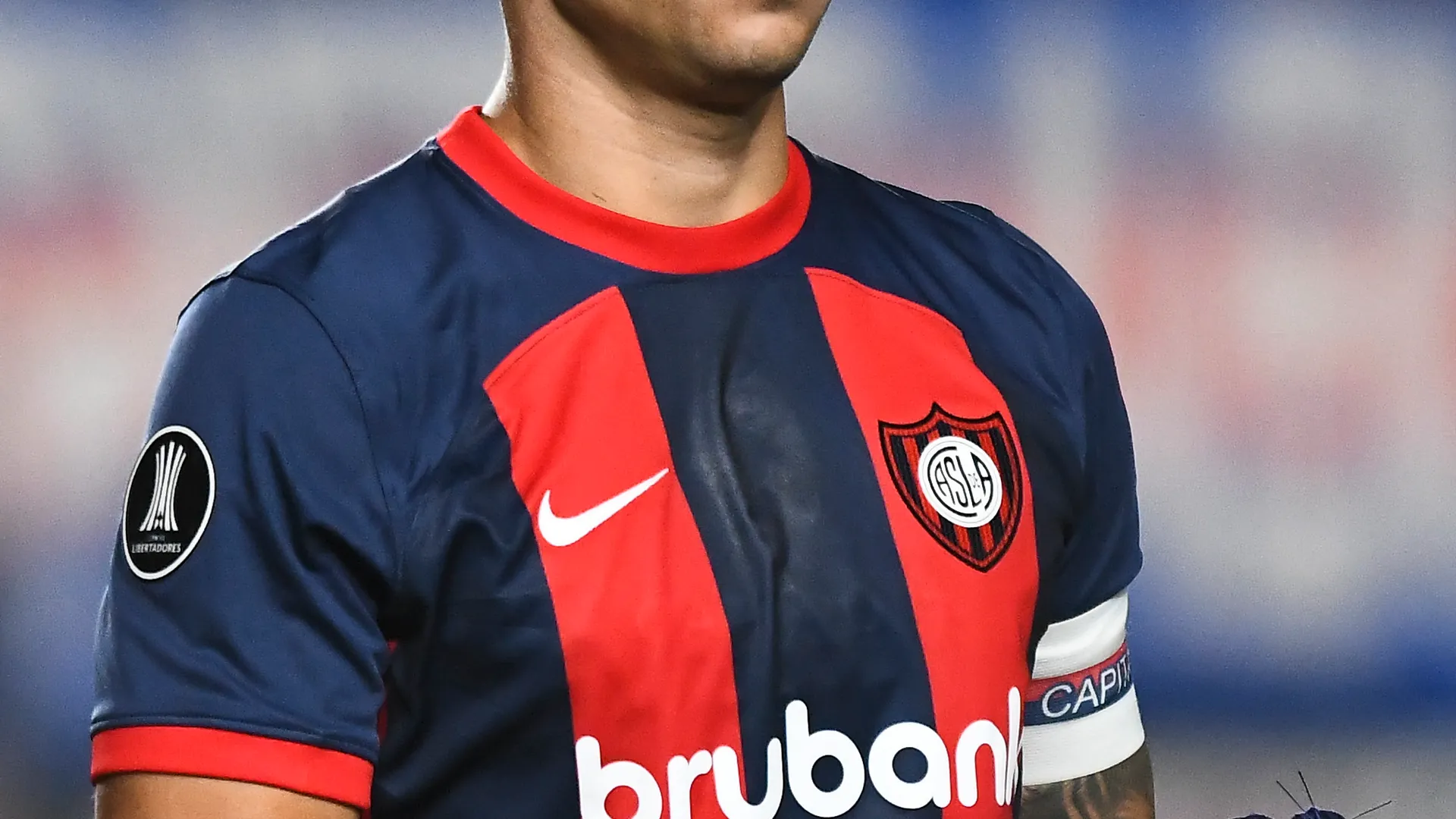 Adam Bareiro, delantero de San Lorenzo