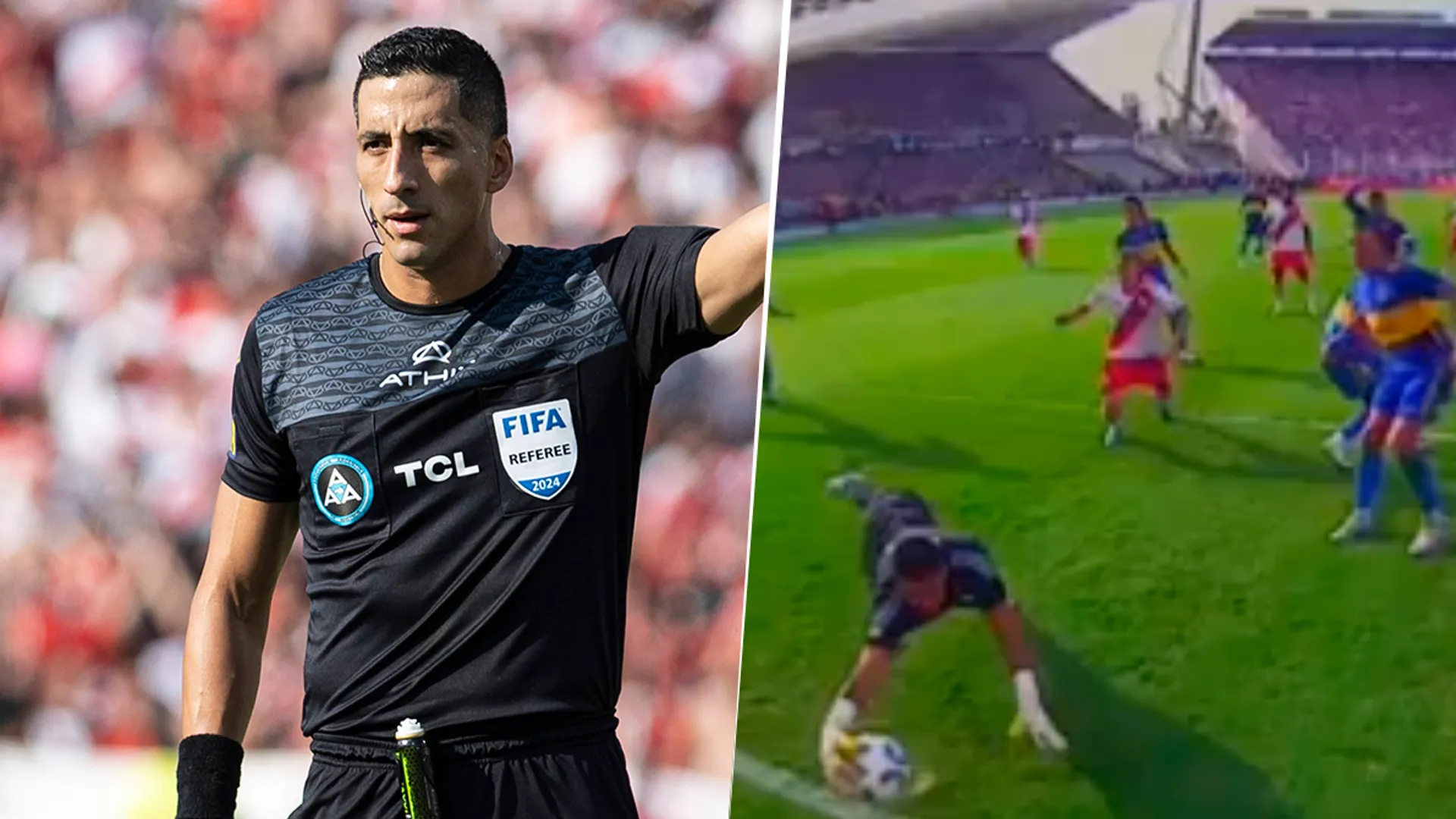 Qué dice el audio del VAR en el gol anulado de River a Boca por Copa de la Liga