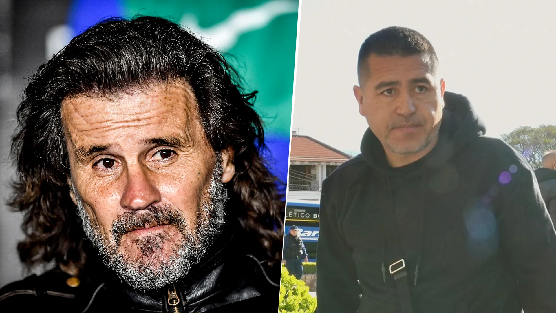 Ruben Darío Insúa y Juan Román Riquelme