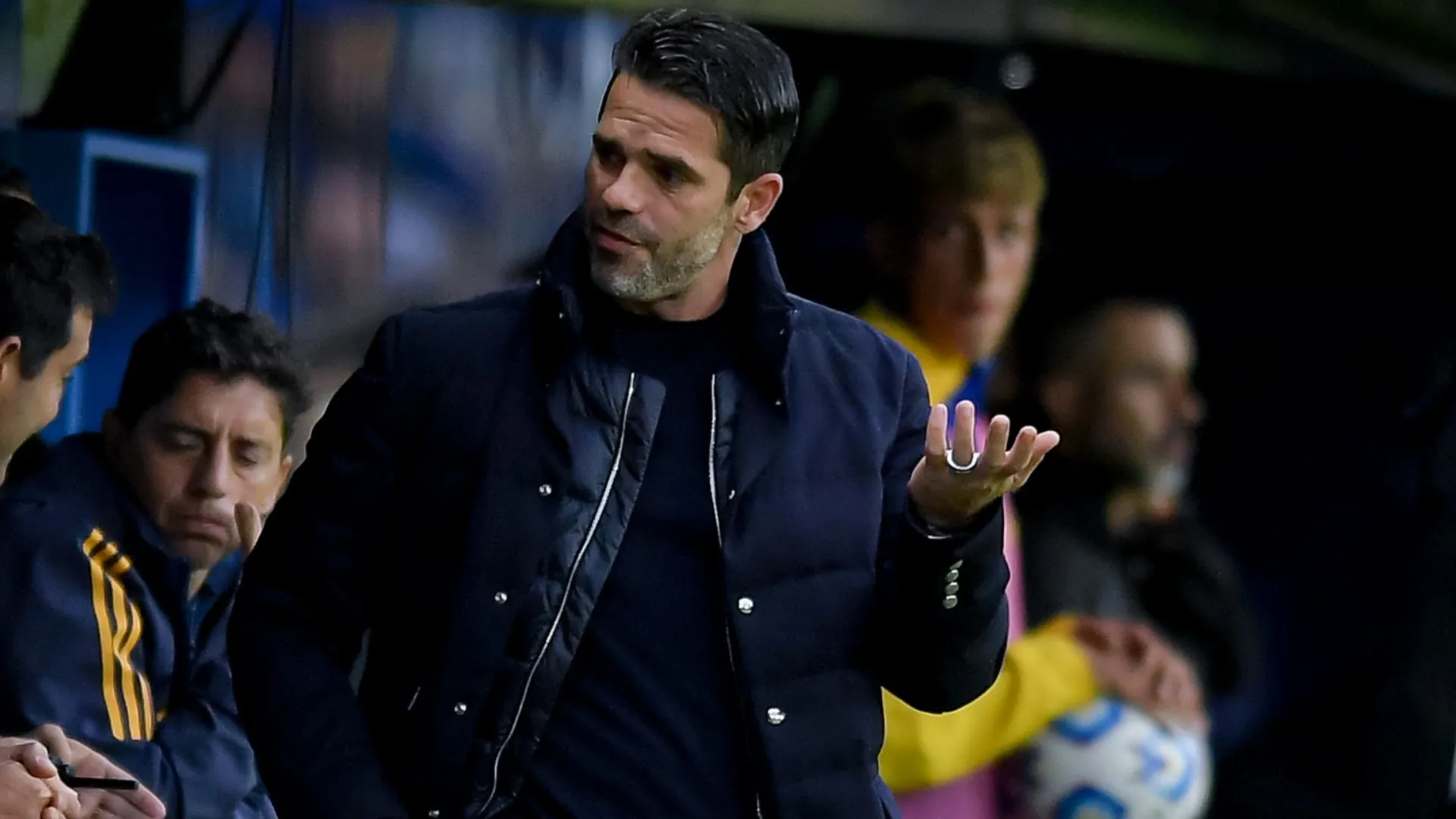 Fernando Gago evitó responder sobre un tema en conferencia de prensa: "De eso no hablo"