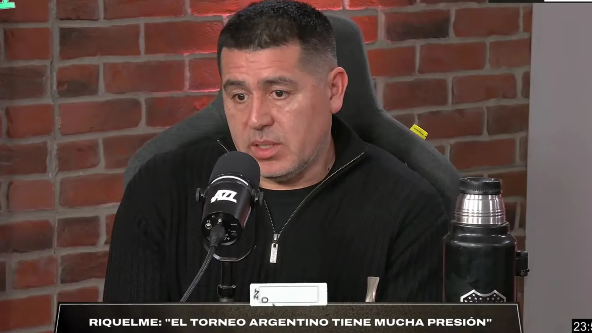 Riquelme habló del Boca-River.