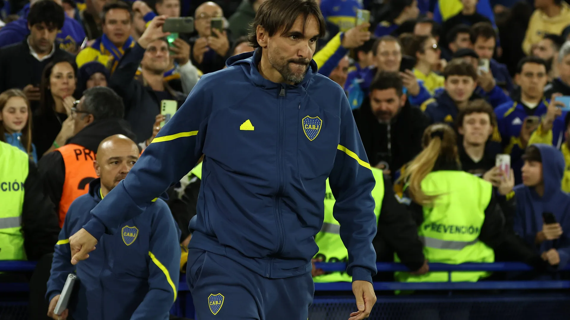 Diego Martínez, entrenador de Boca