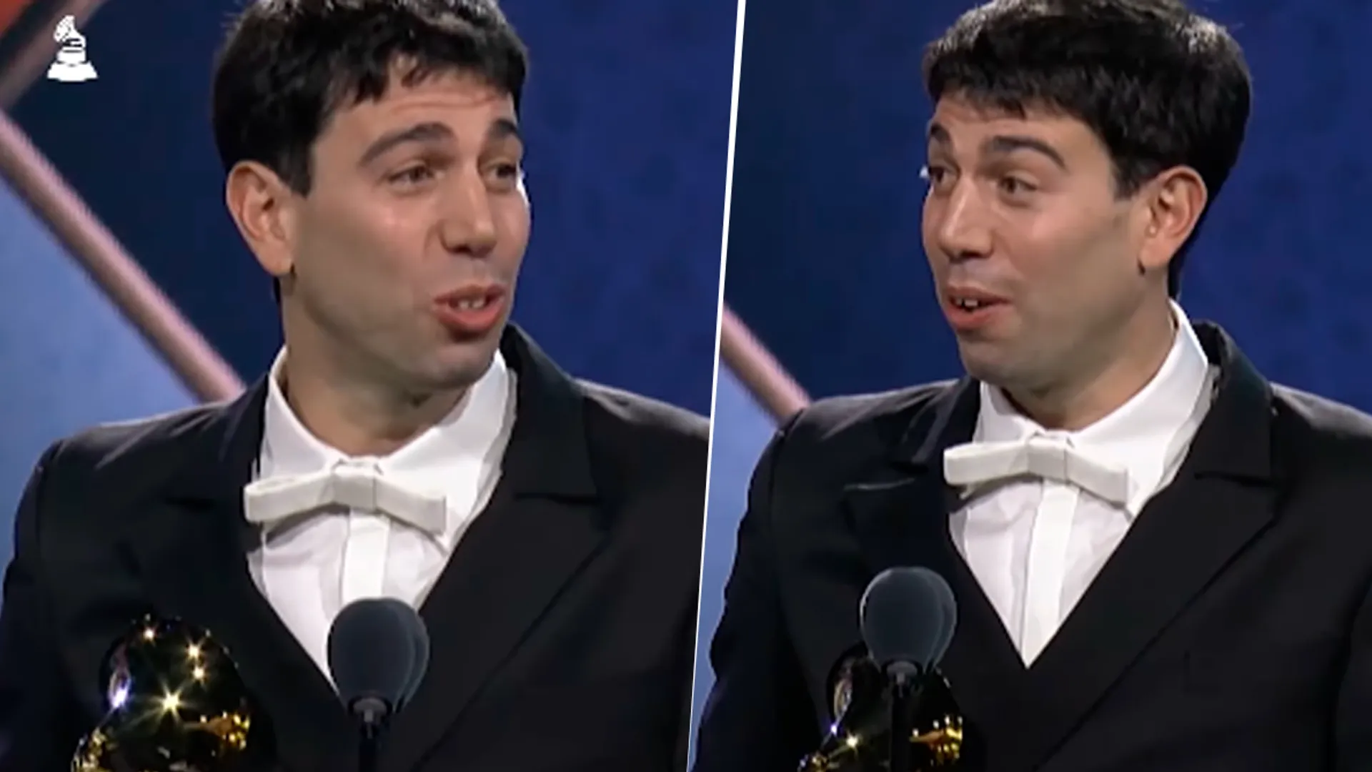 Un artista argentino ganó un Grammy y sorprendió a todos con su discurso: "¡Dale Boca!"