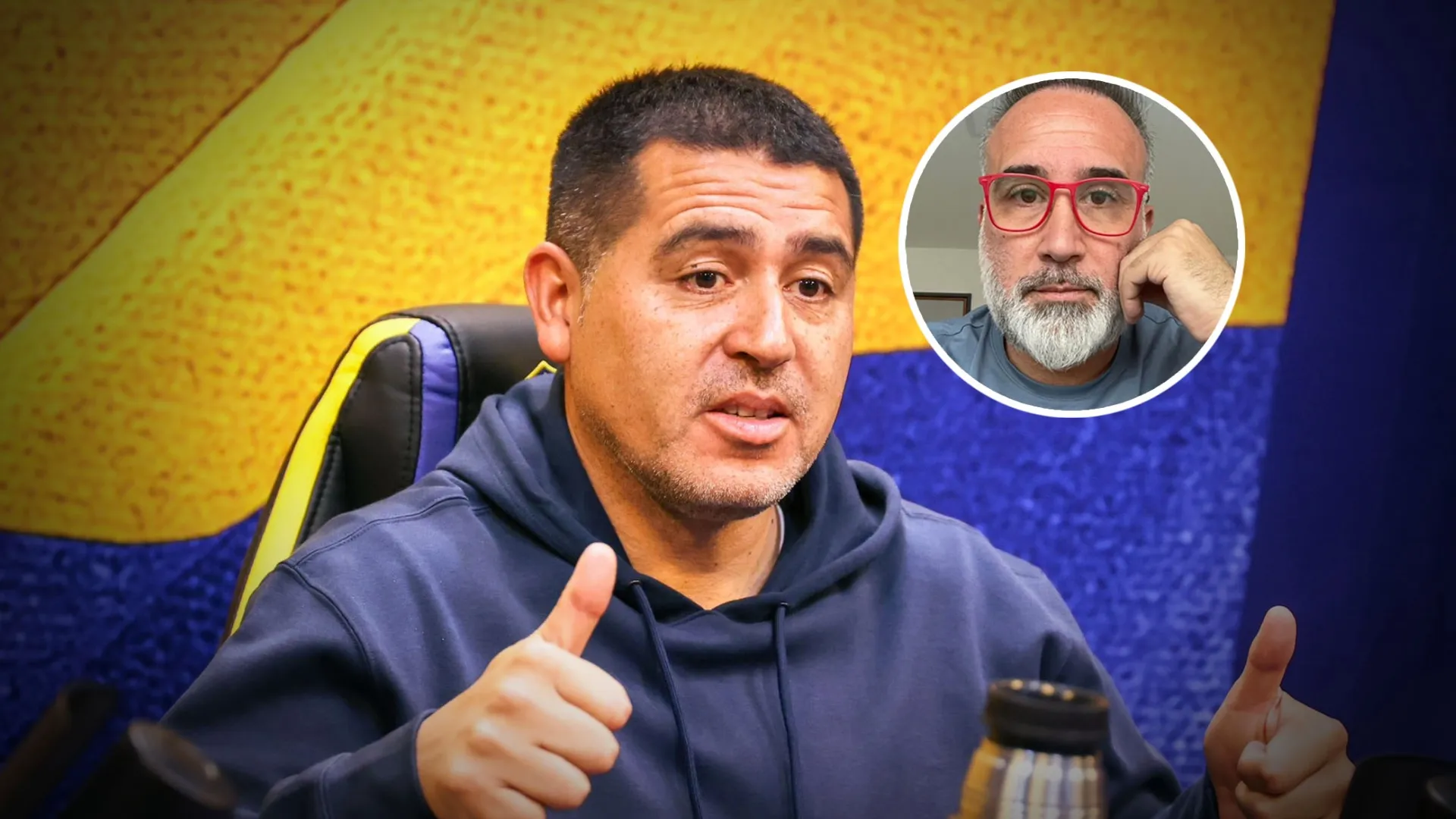 Gabriel Anello le pidió disculpas a Riquelme tras sus graves dichos: "Le erré, pero lo voy a seguir criticando"