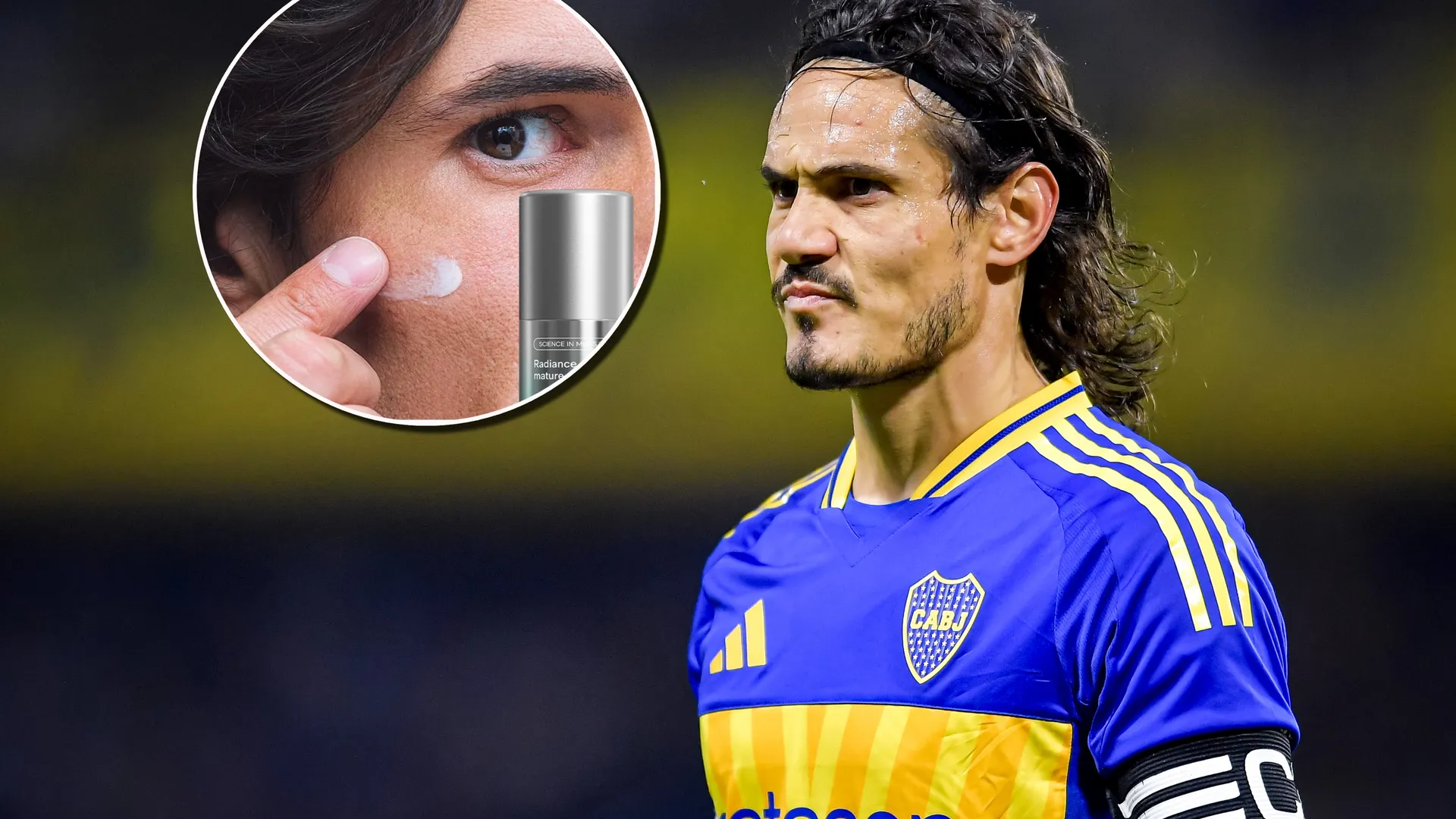 La inesperada promoción que hizo Cavani en sus redes: “Para el cuidado de la piel”