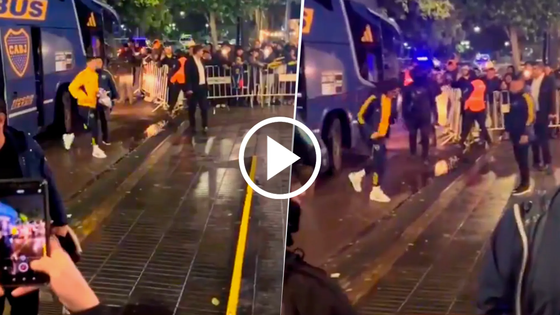 Los bronca de los hinchas de Boca con al plantel en la vuelta al hotel: "Dan vergüenza"
