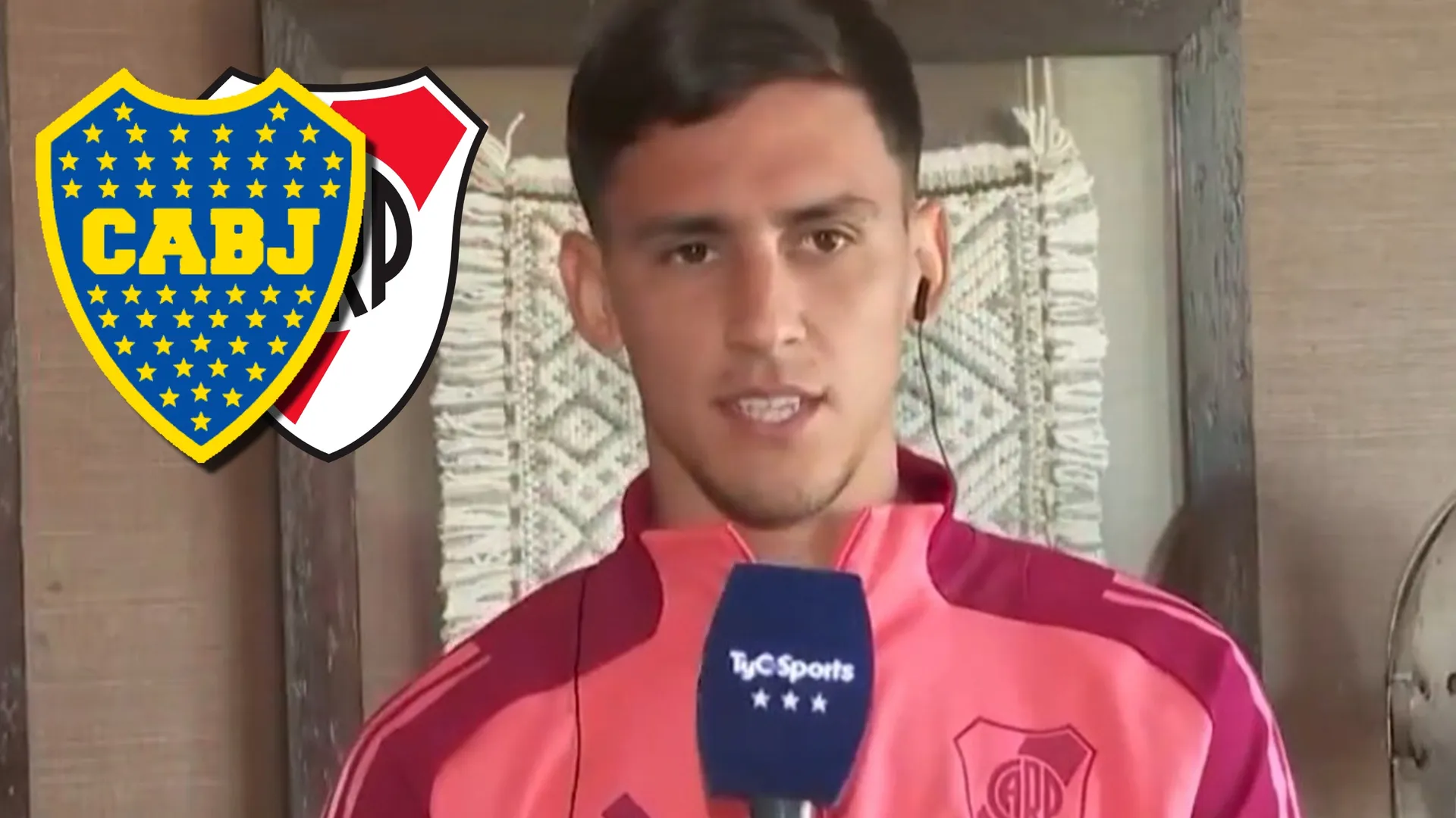Matías Rojas habló tras su llegada a River