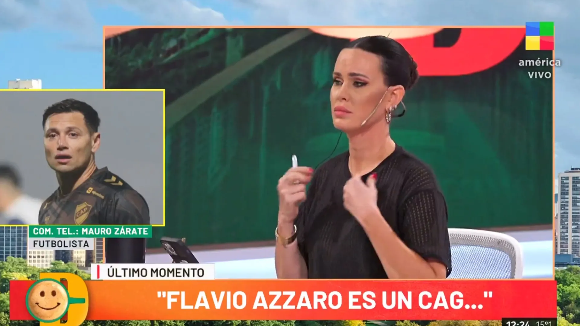 VIDEO | Mauro Zárate tuvo un cruce televisivo por su pase a Boca y se volvió tendencia en redes