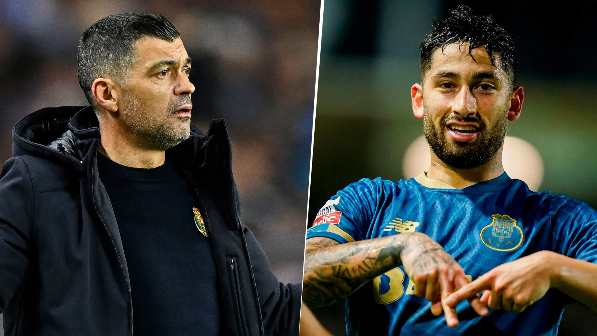 Sérgio Conceição, DT de Porto, explicó los cambios de Alan Varela para romperla en Europa
