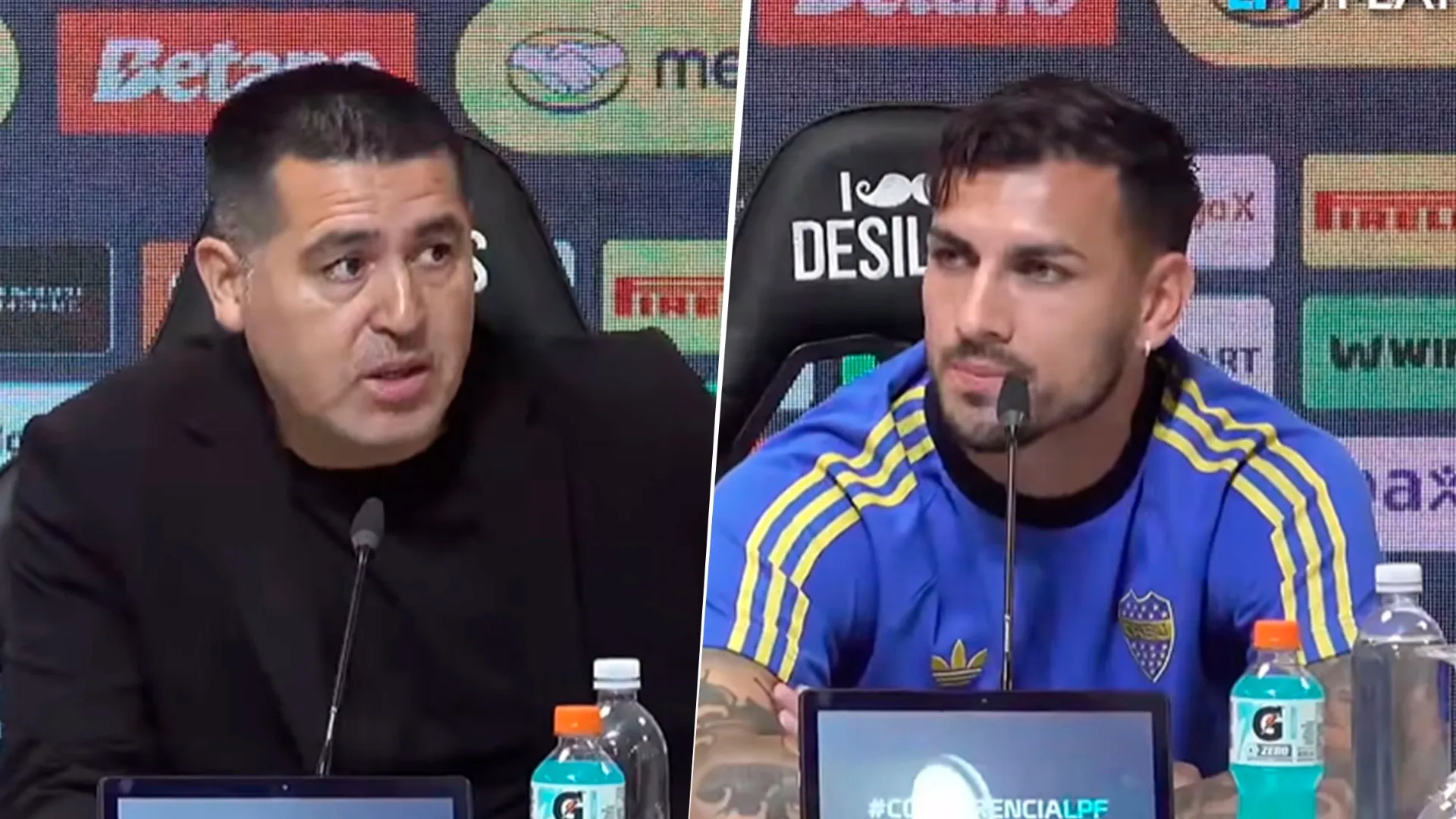 Los deseos de Riquelme y Paredes para el Boca-River: "Ojalá que..."
