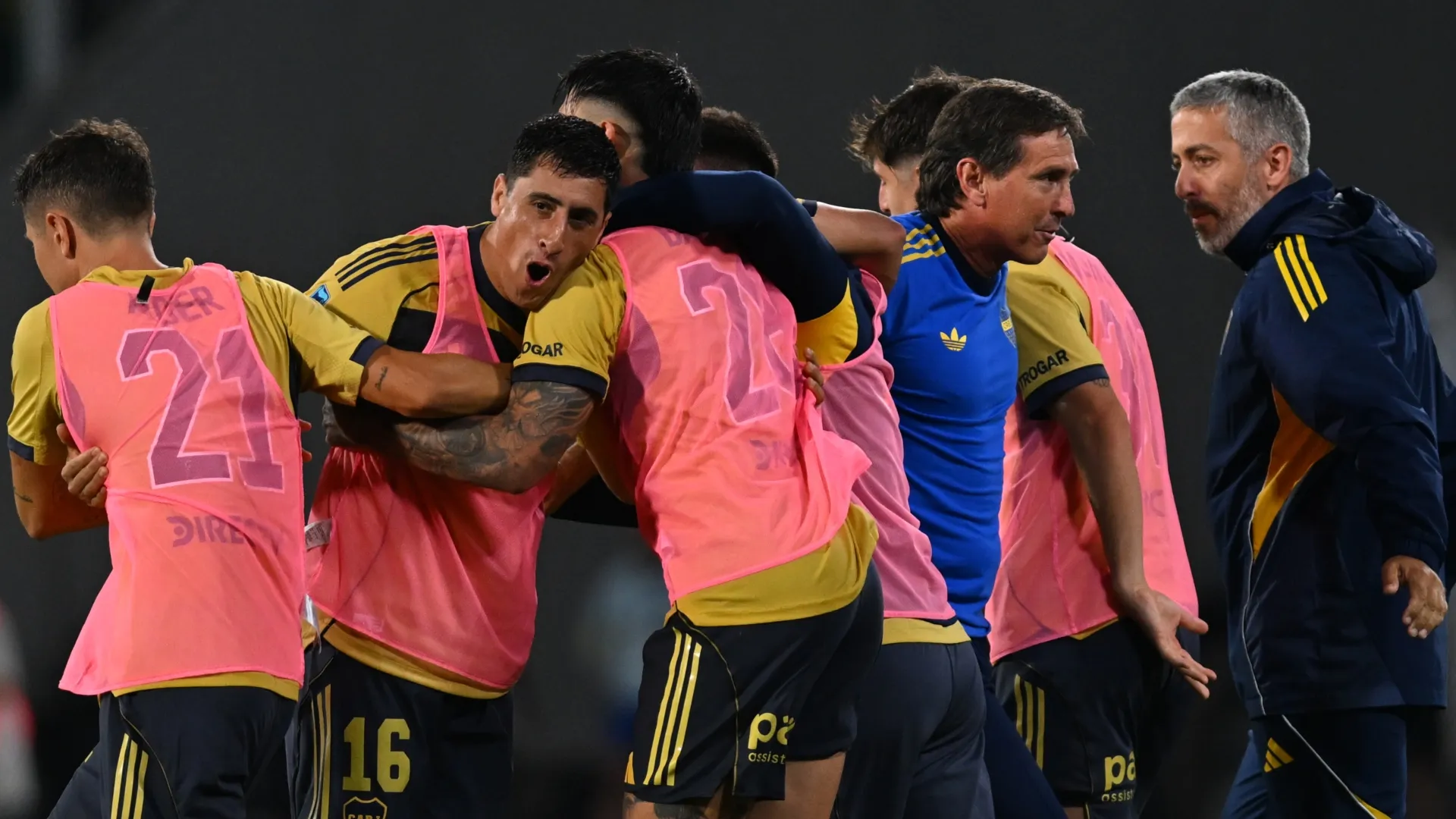 ¿Convenció a Úbeda? Figal fue titular en Boca y quiere hacerse un lugar en el equipo