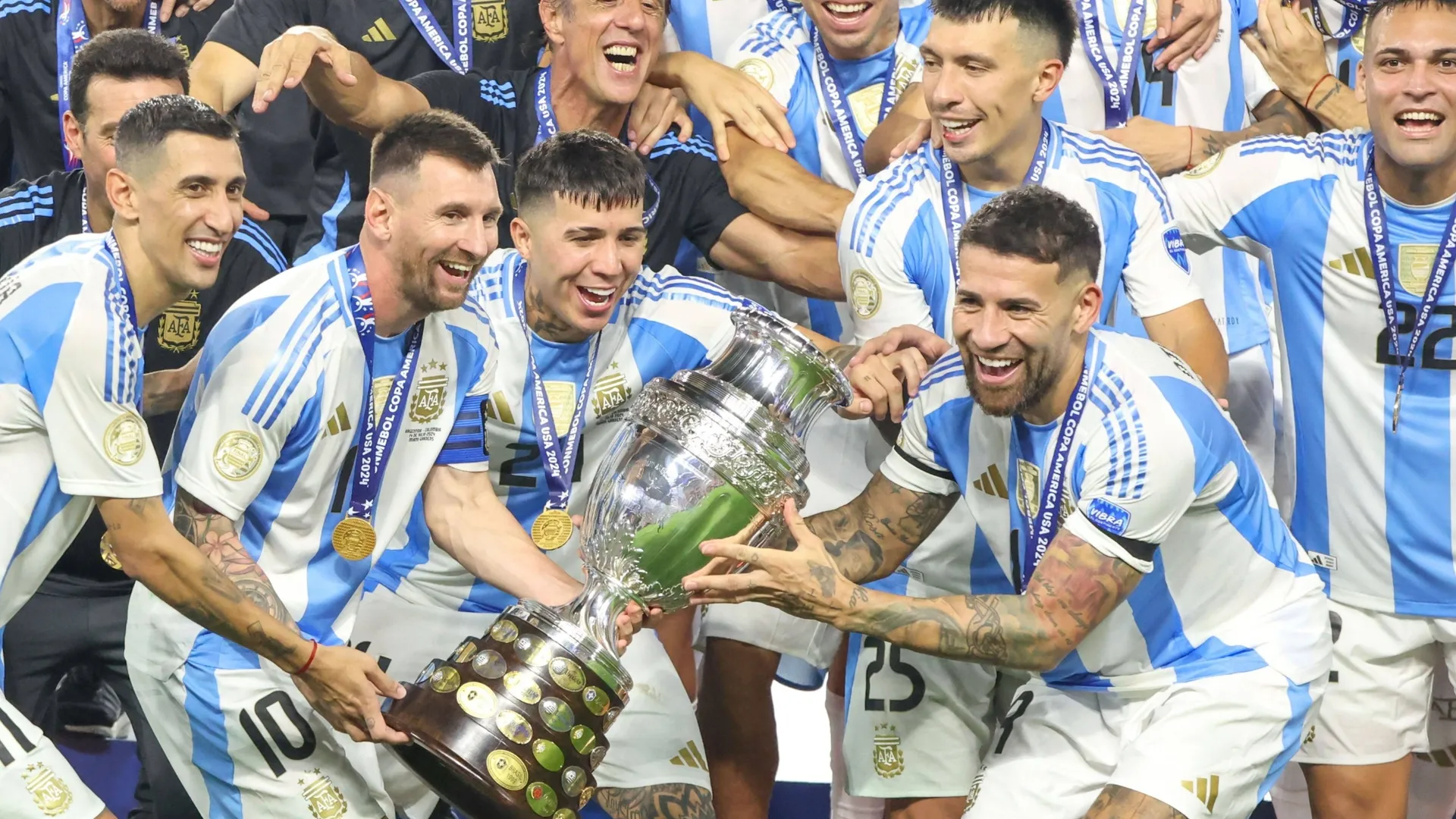 Argentina campeón de América: la camiseta especial de la Selección para celebrar el título